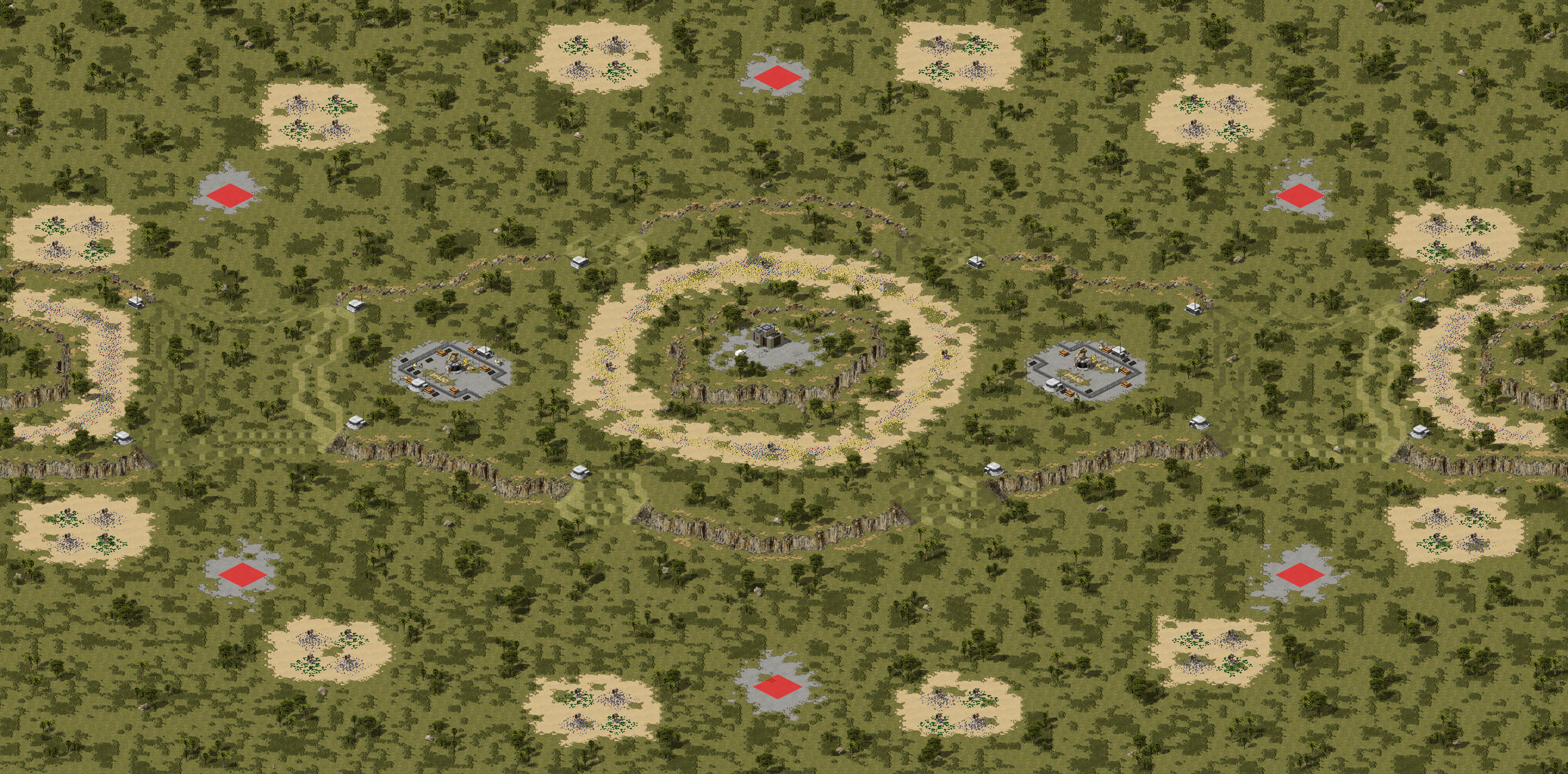 Rendered map: Straight Shot