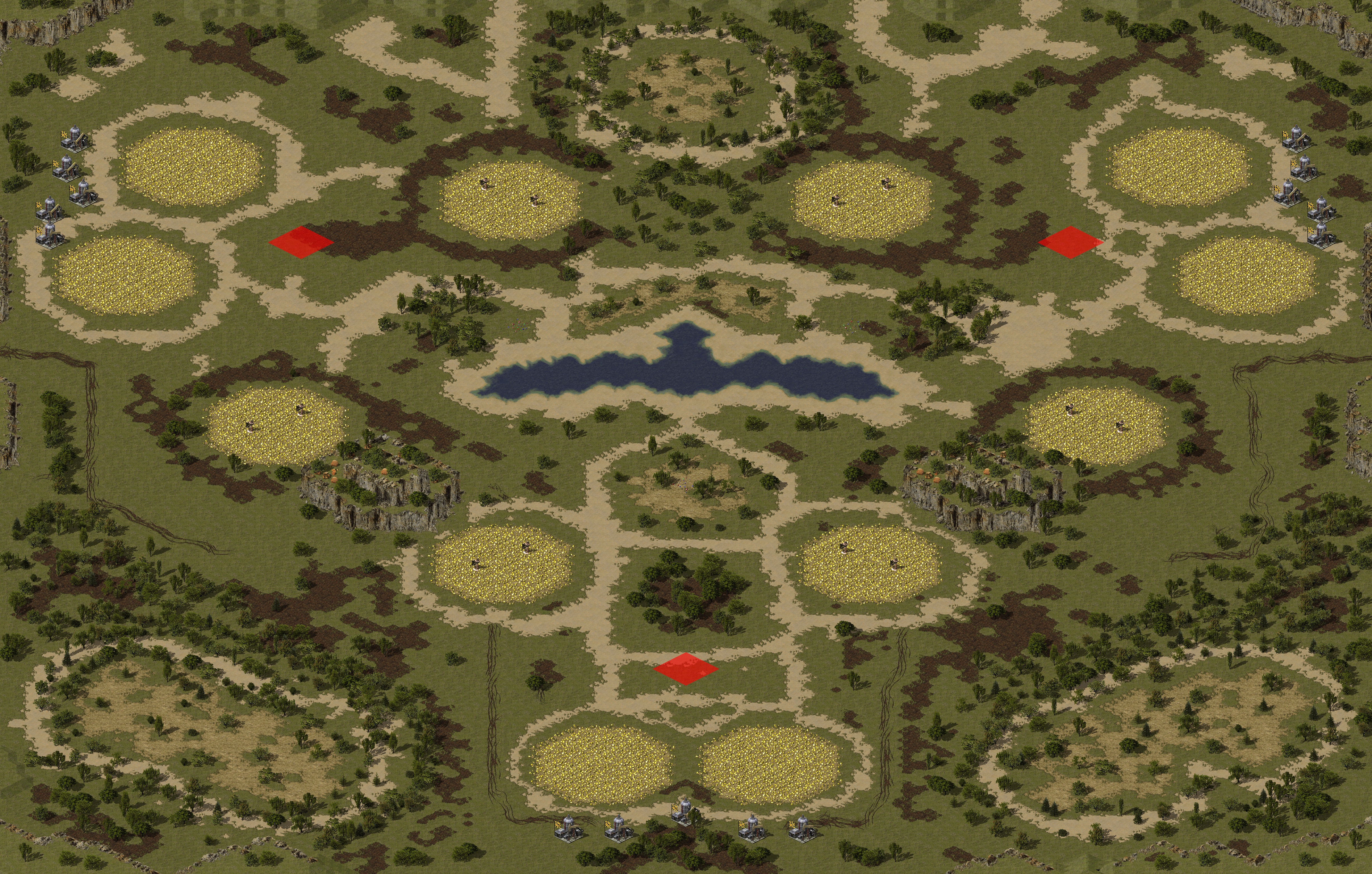 Rendered map: Forgotten Forest Action