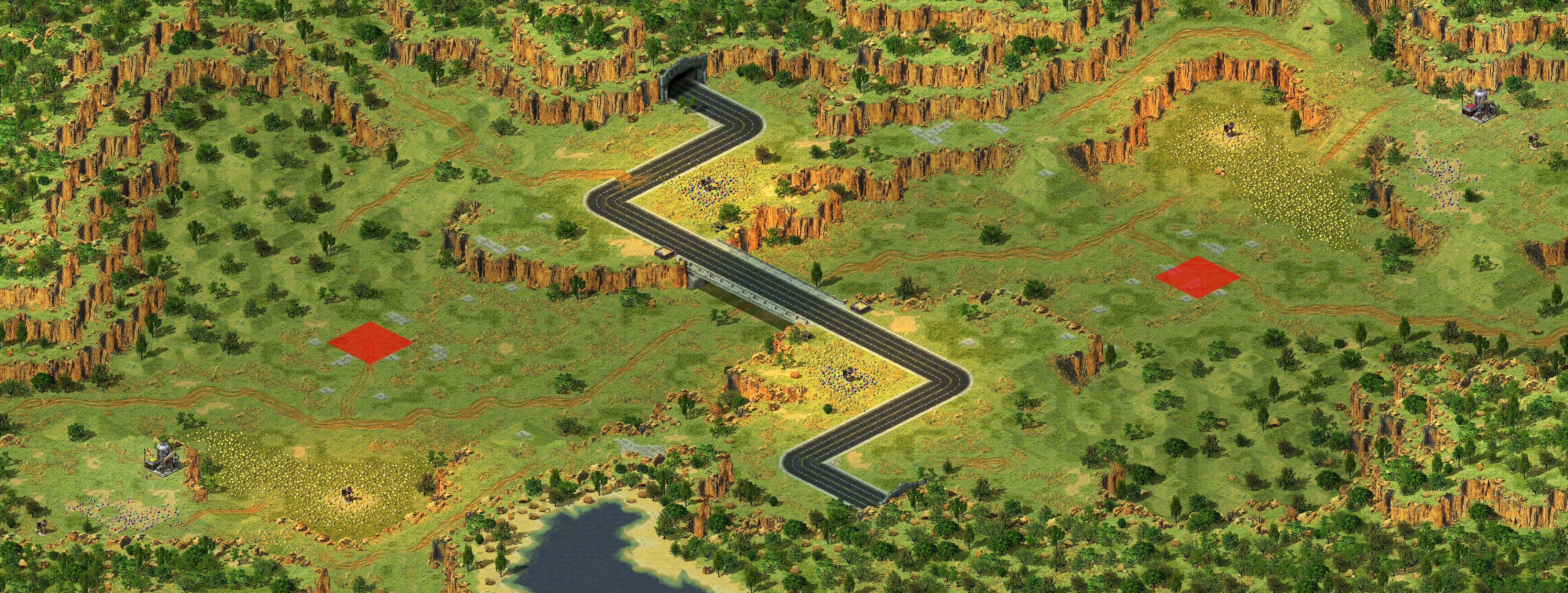 Rendered map: Balju Canyon Buffed