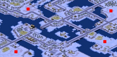 Rendered preview of Frozen River