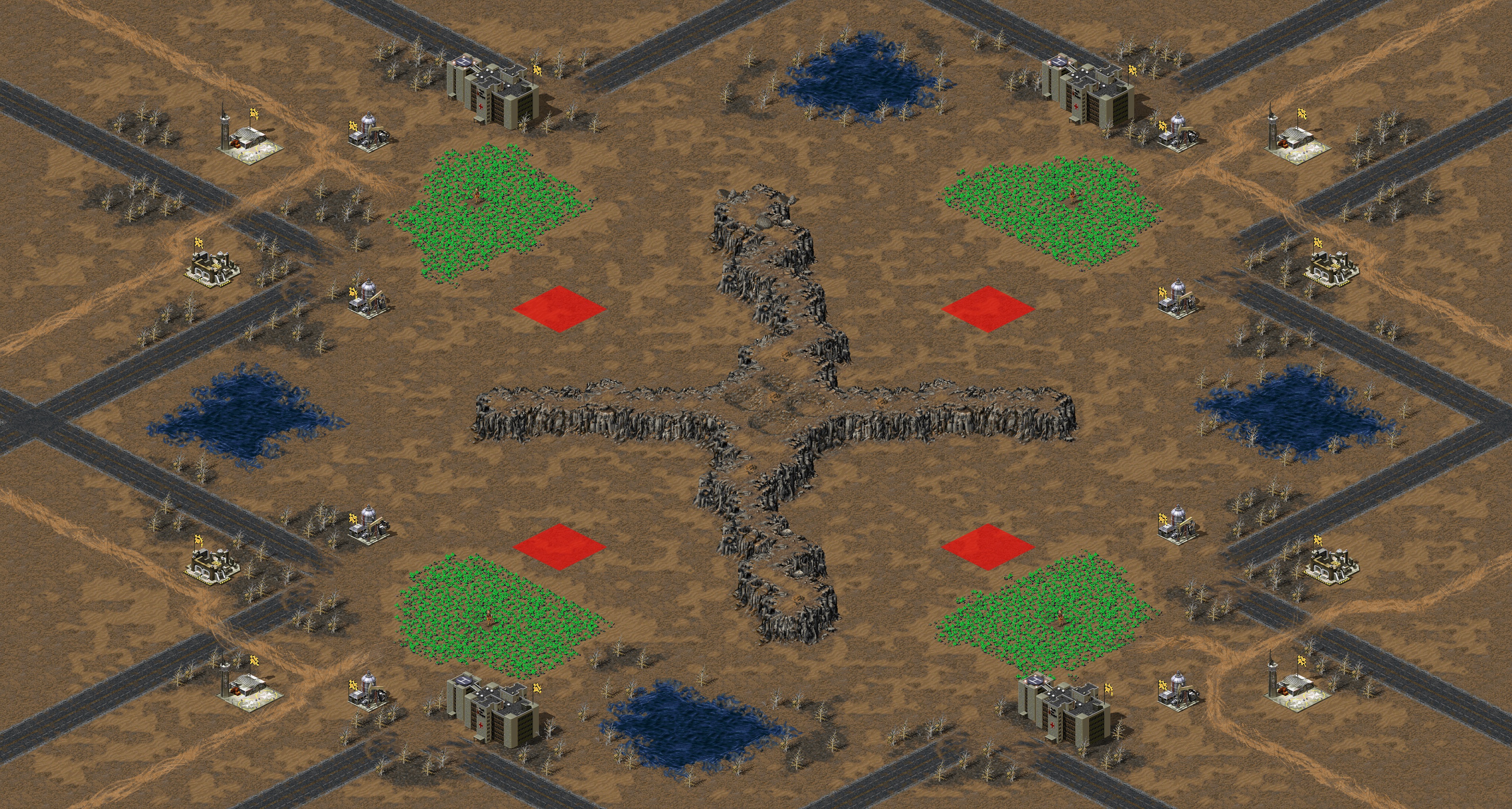 Rendered map: (4) Sink or Swim