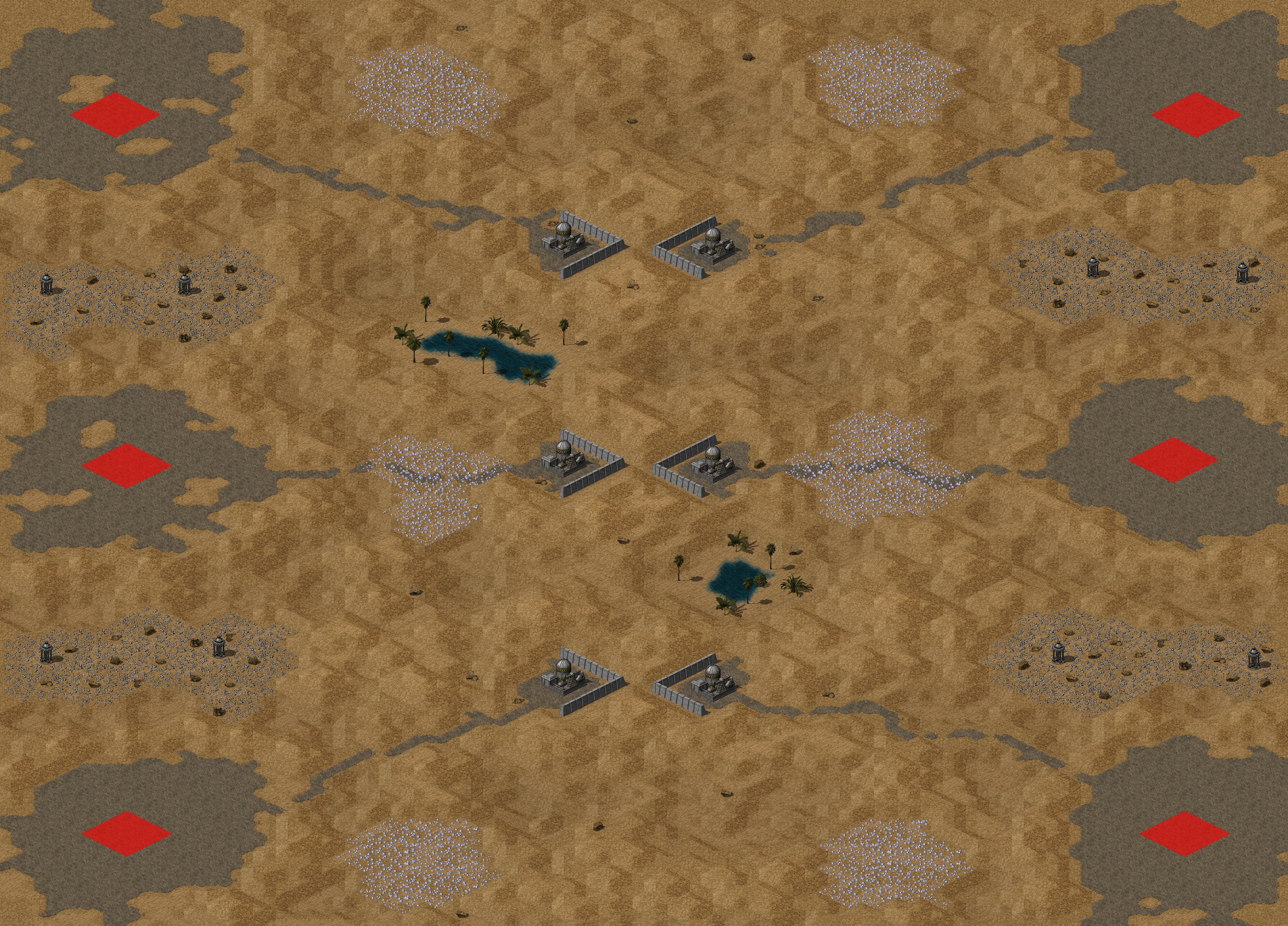 Rendered map: High Explosive Round