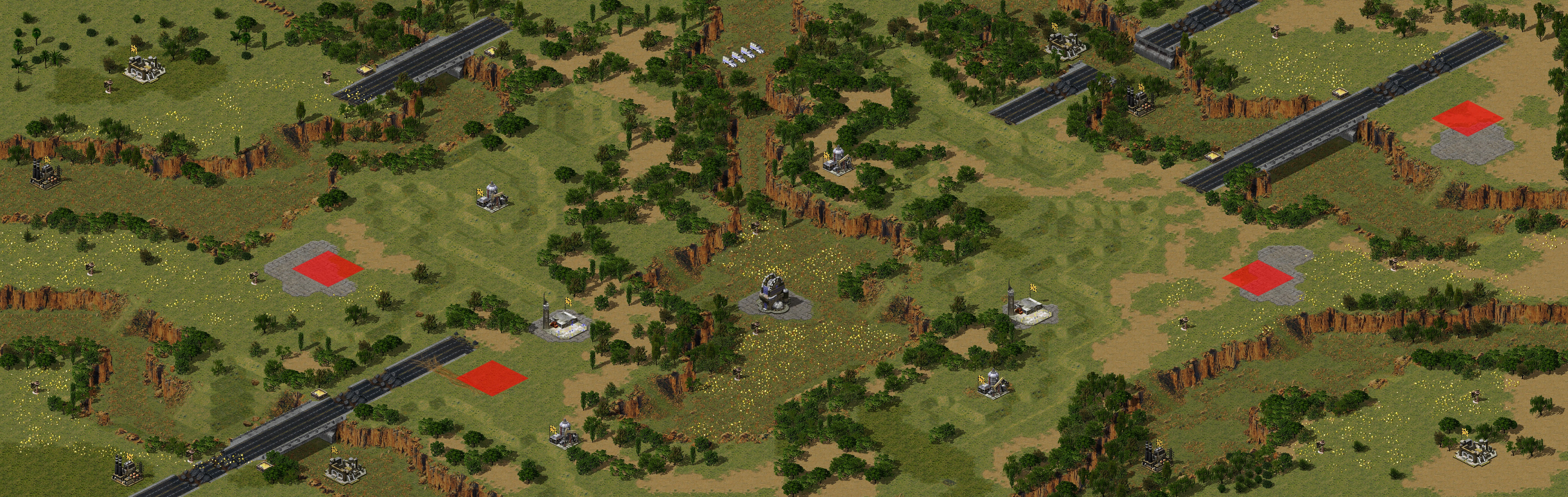 Rendered map: Canyon Runners