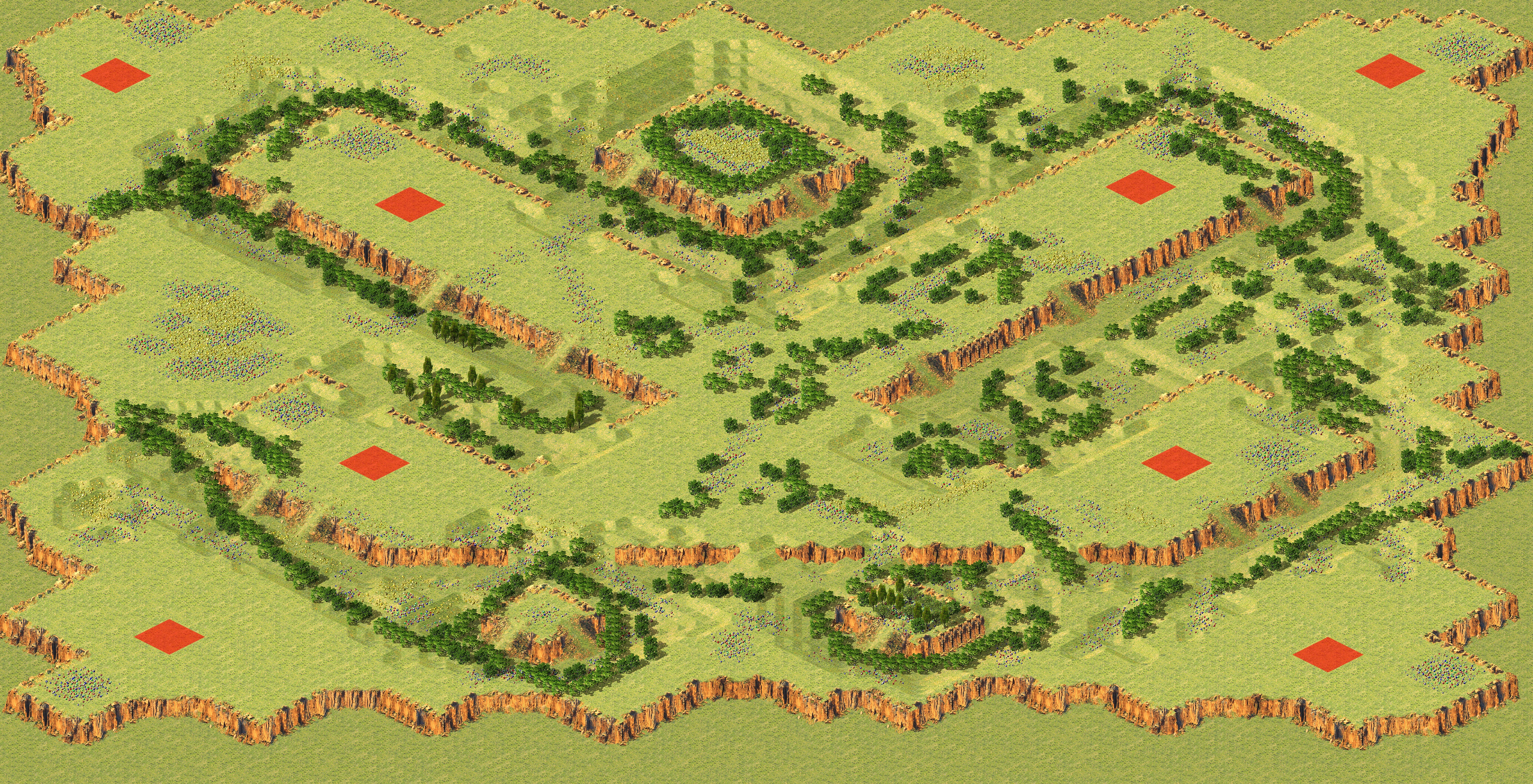 Rendered map: Plateau Lion