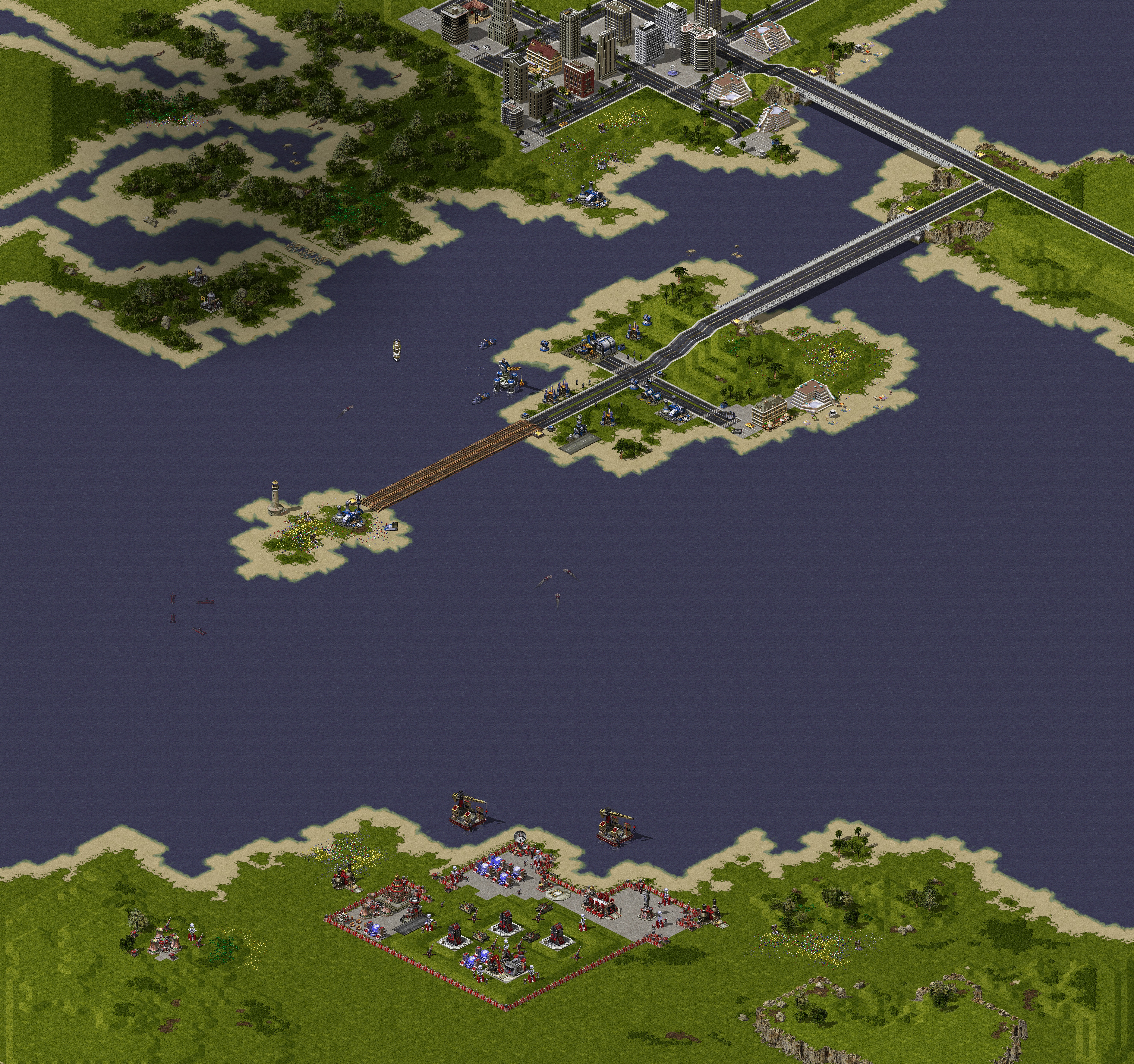 Rendered map: Allied Mission 11: Fallout