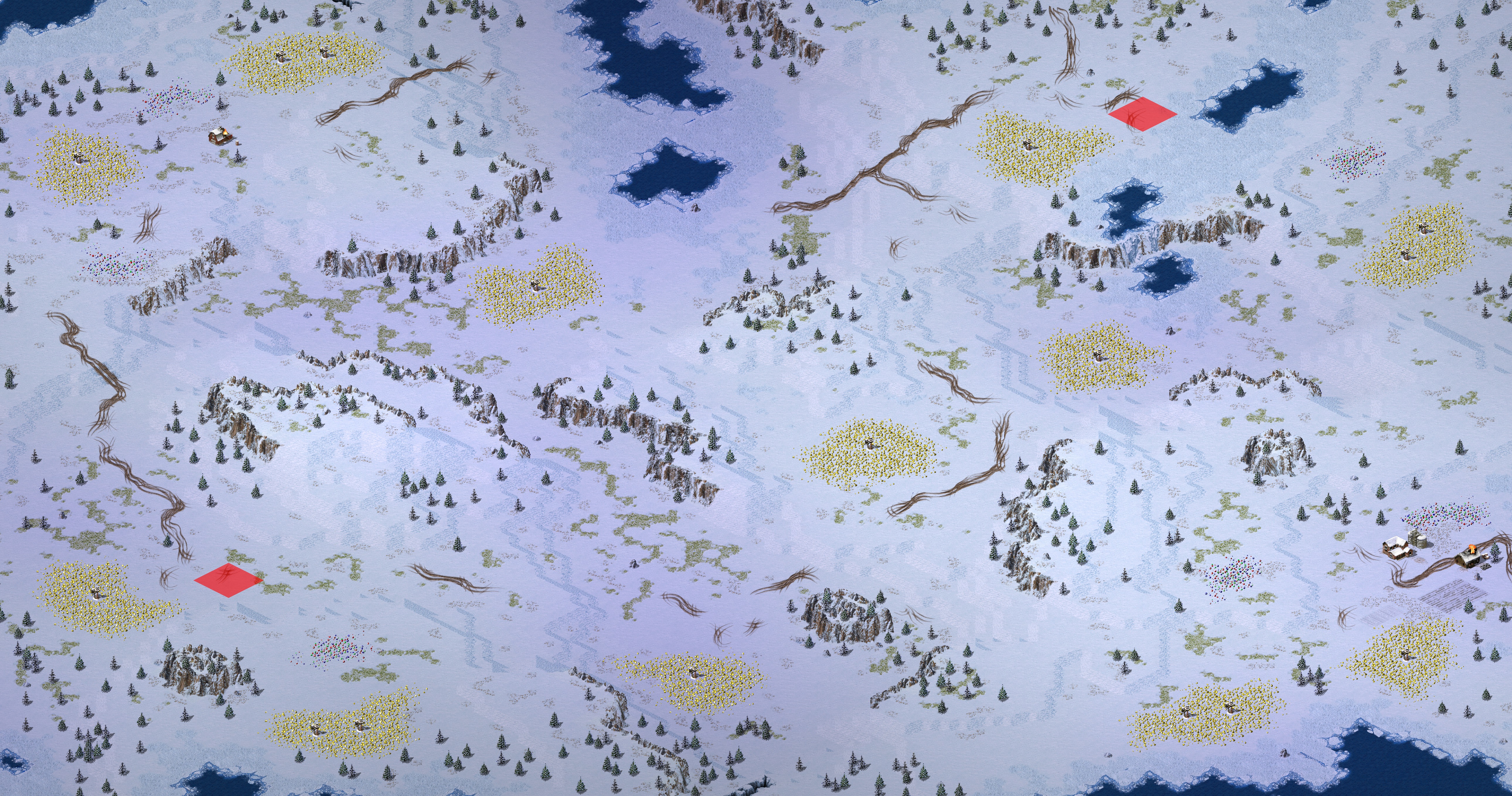 Rendered map: [2] Avalanche