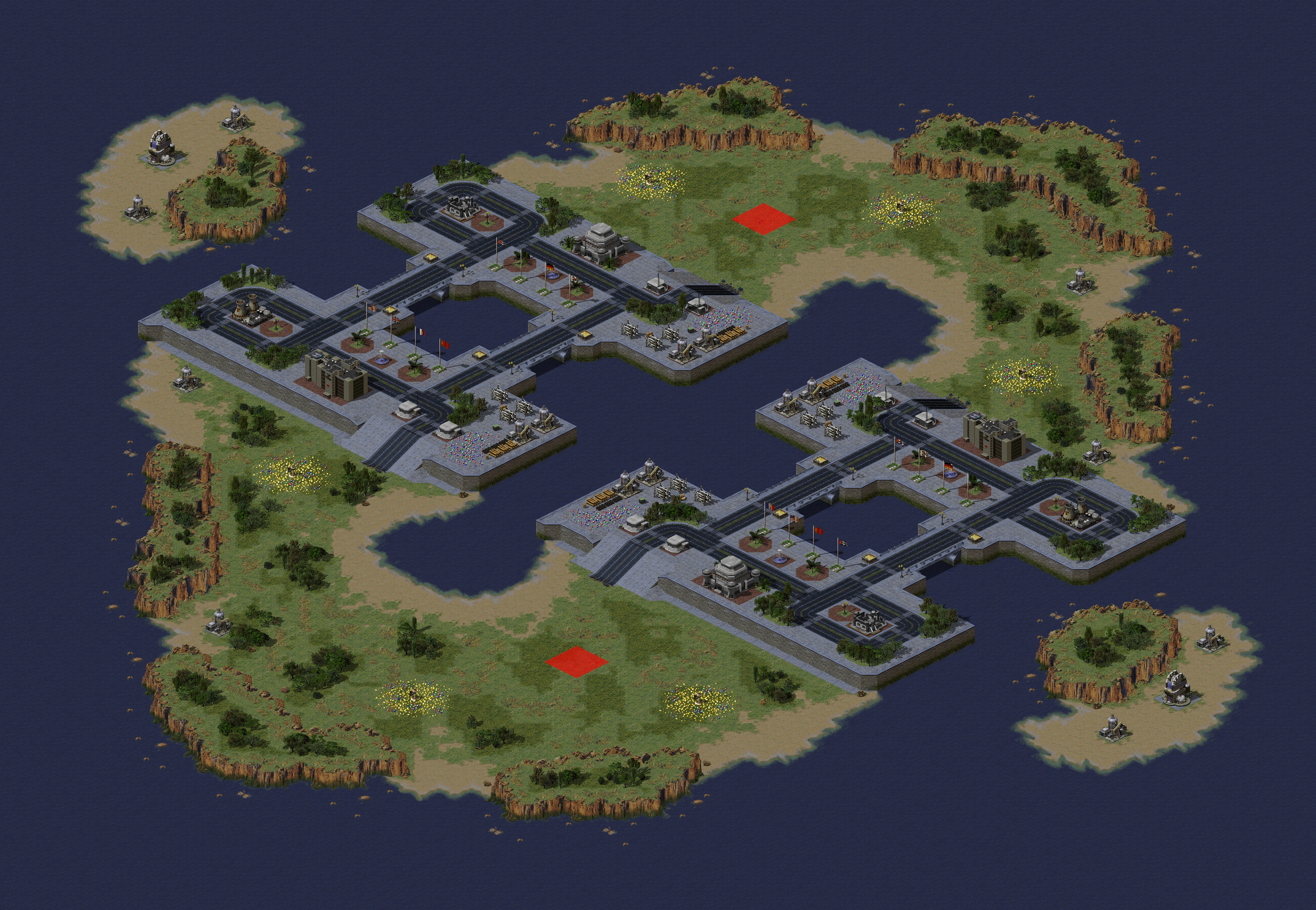 Rendered map: Mirror's Edge
