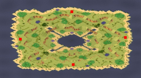 Rendered preview of Lake Island