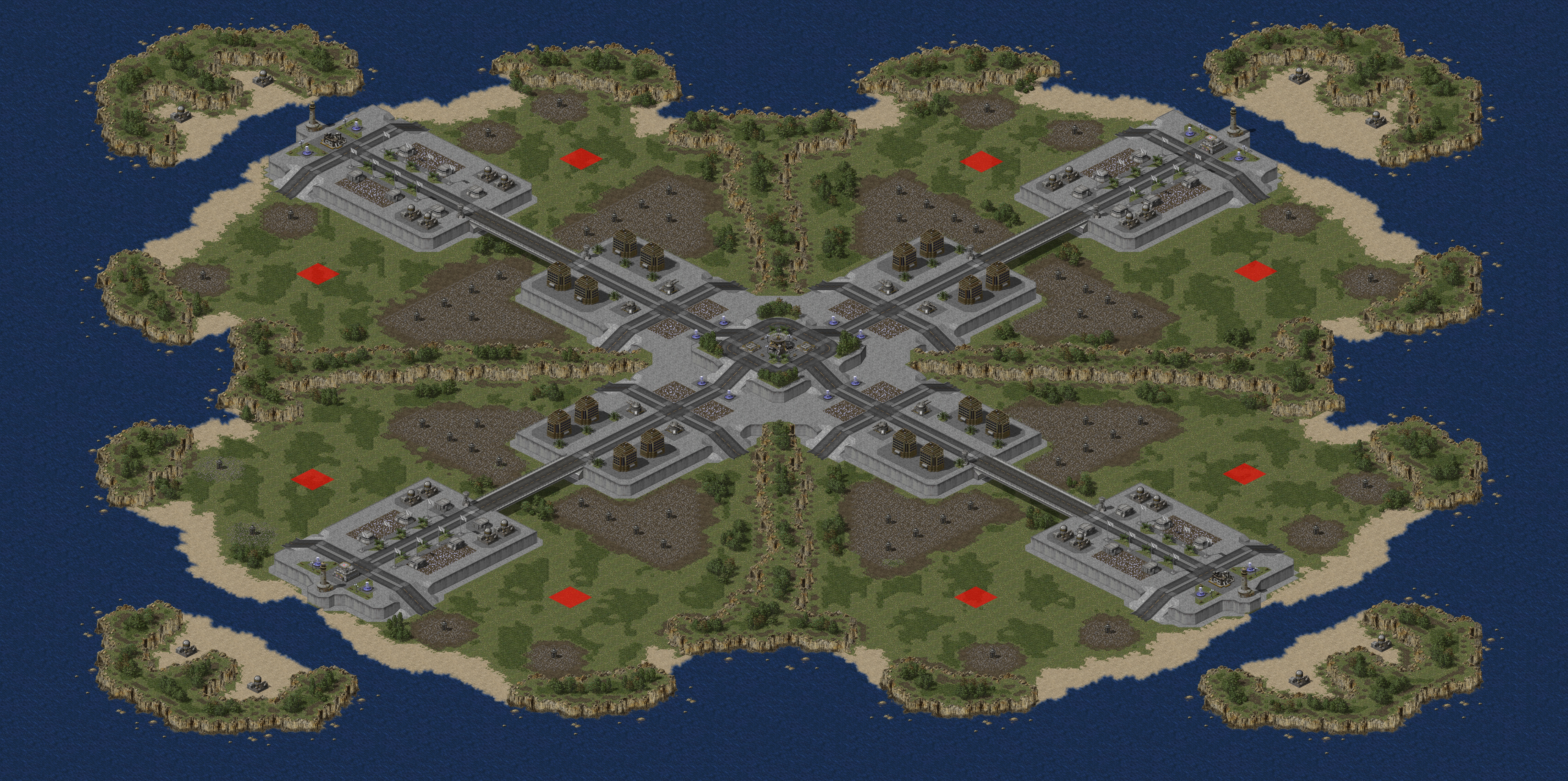 Rendered map: Clover Conflict