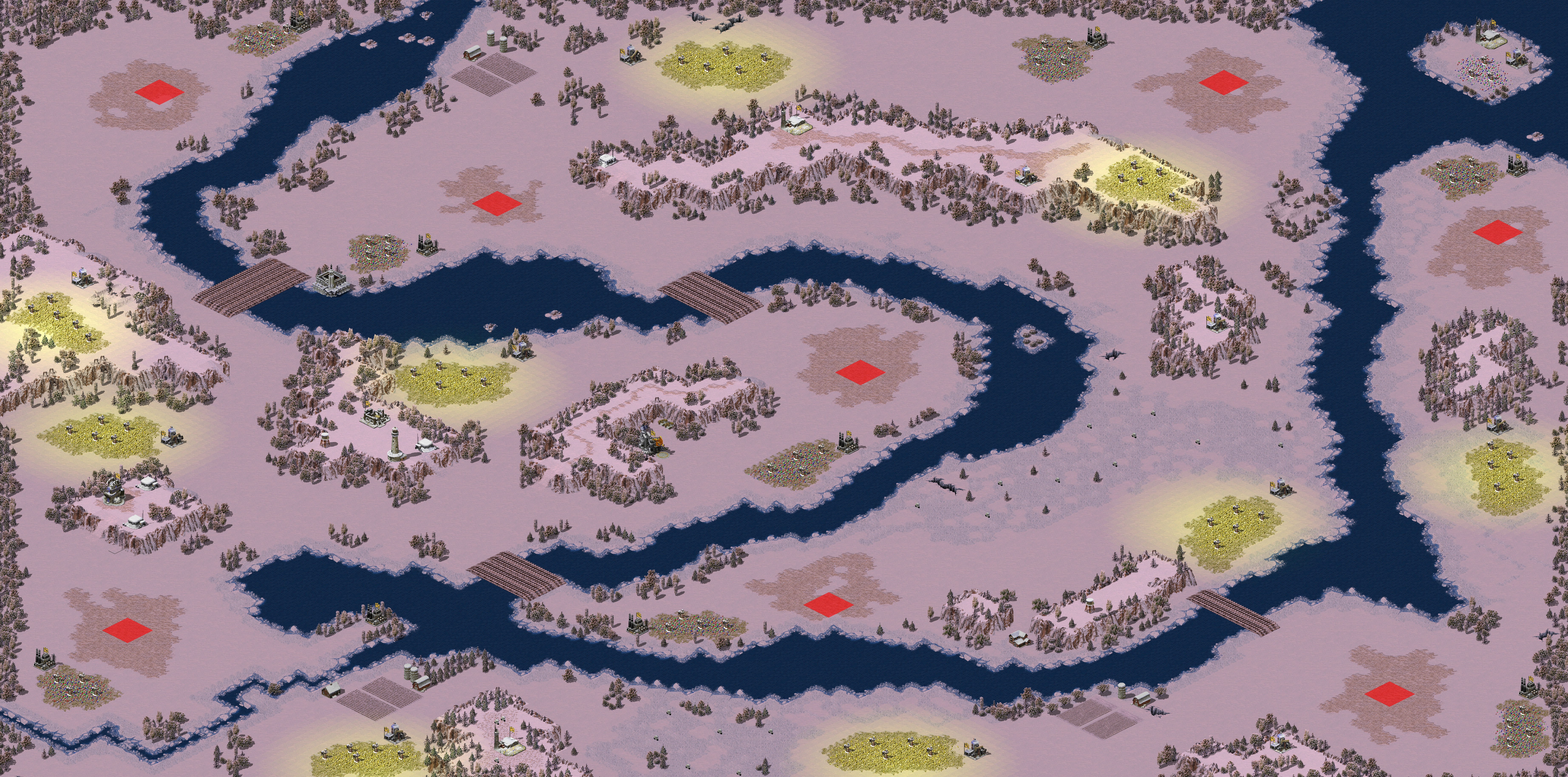 Rendered map: Frozen Margarita zoom3000