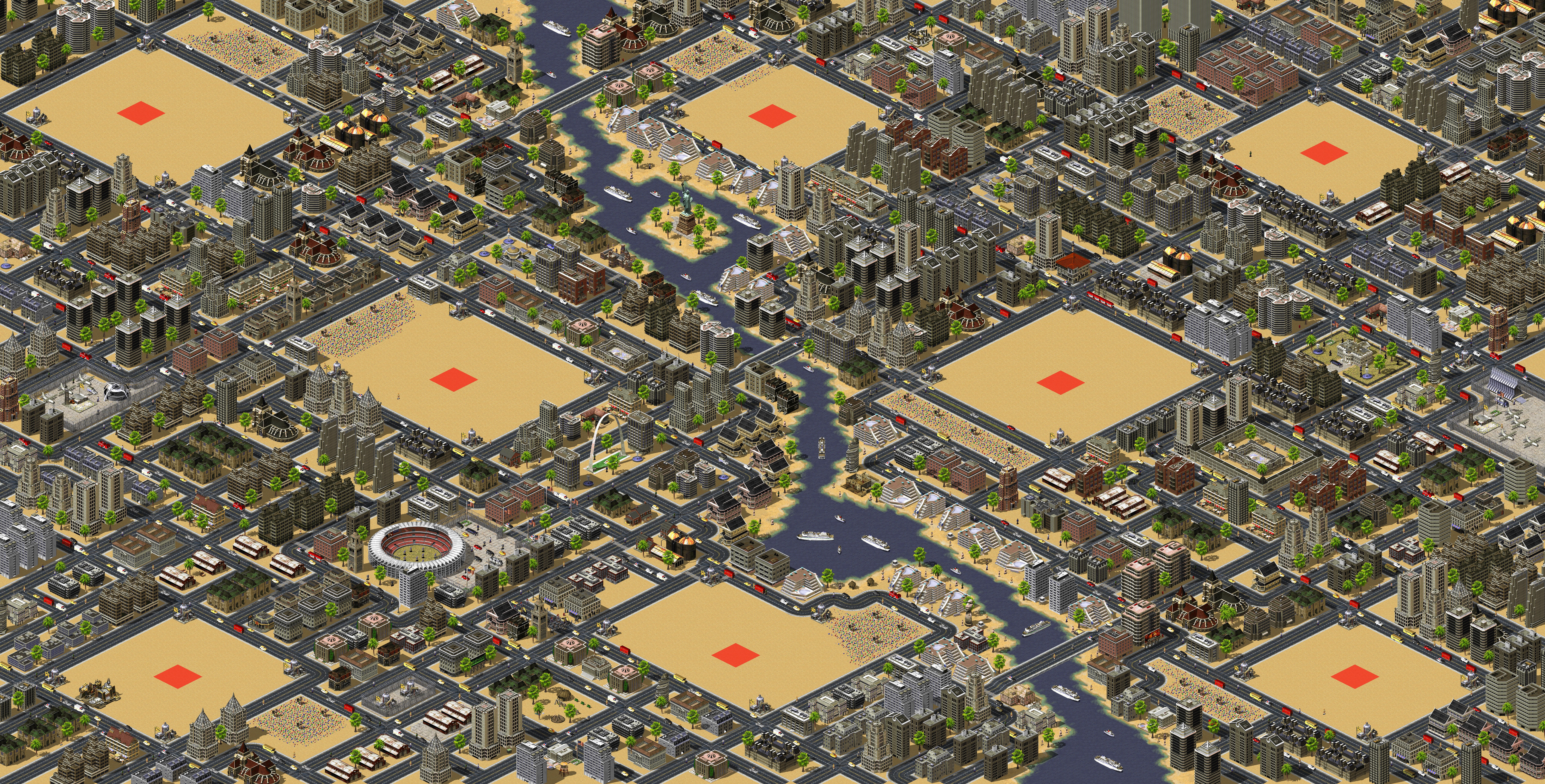 Rendered map: big city by chris p (8)