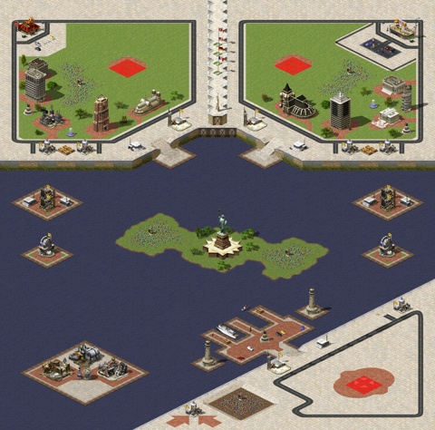 Rendered preview of The Grid: Southern Docks