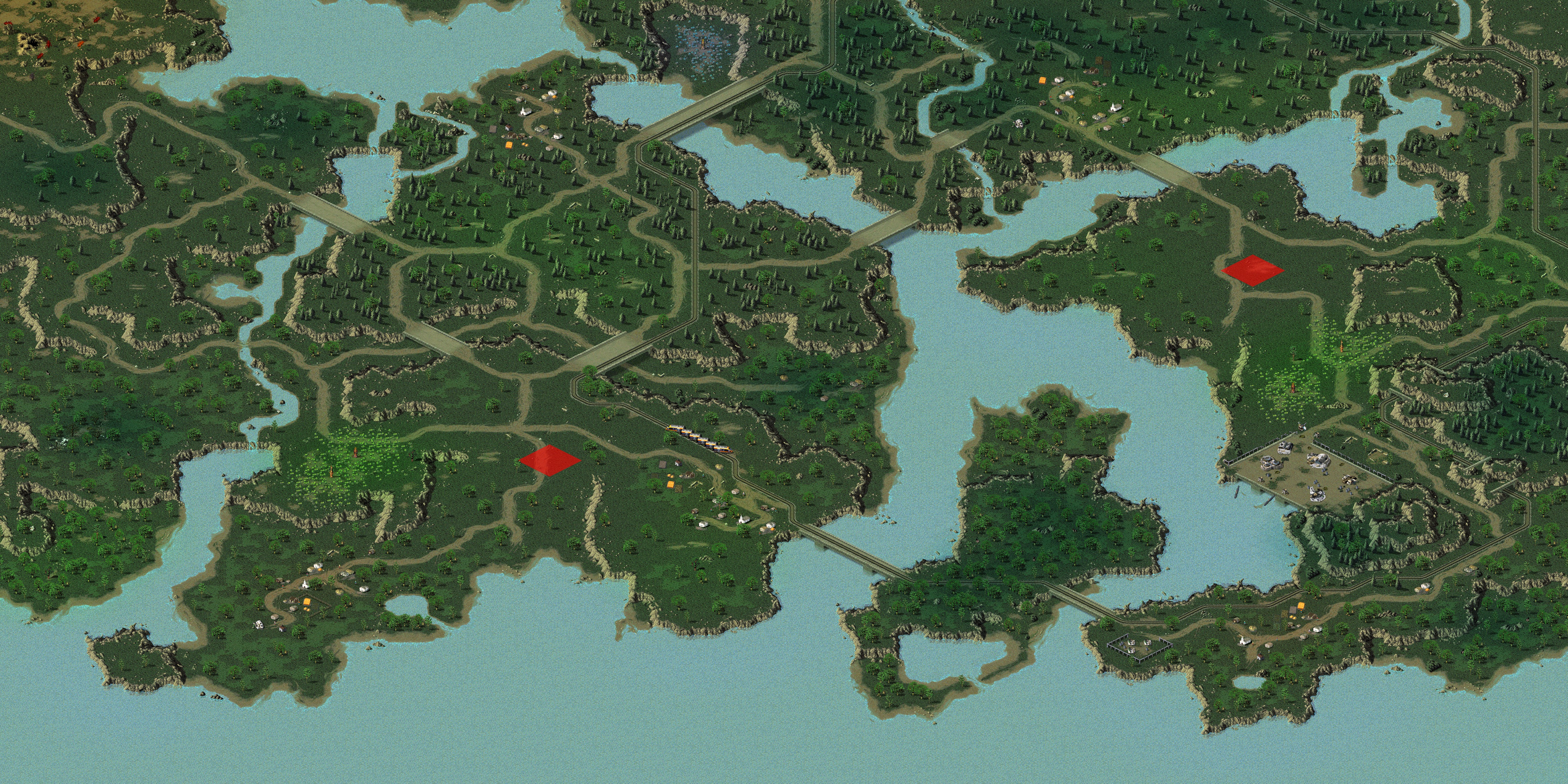 Rendered map: Coastal Path