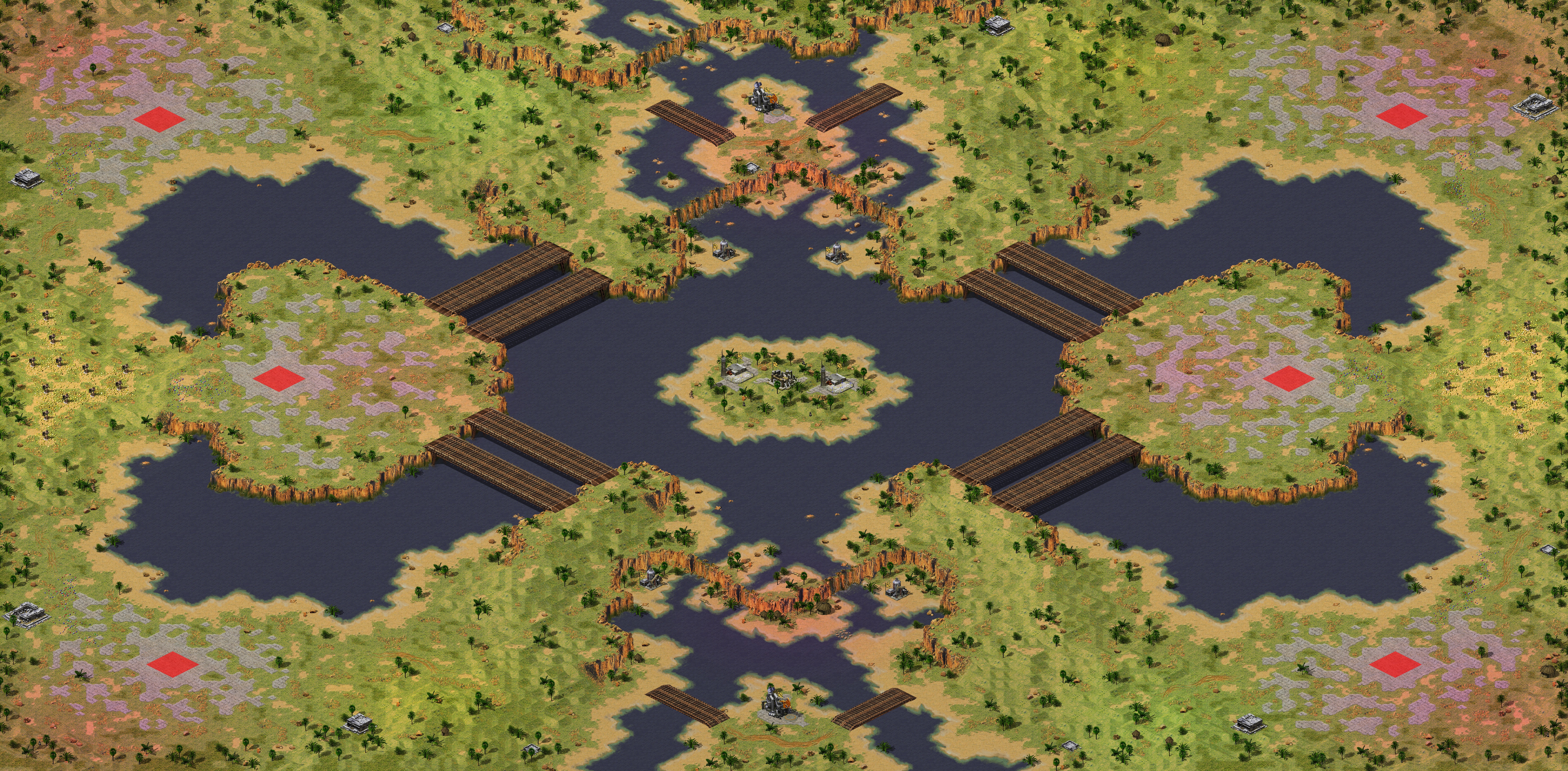 Rendered map: Amazon Assault
