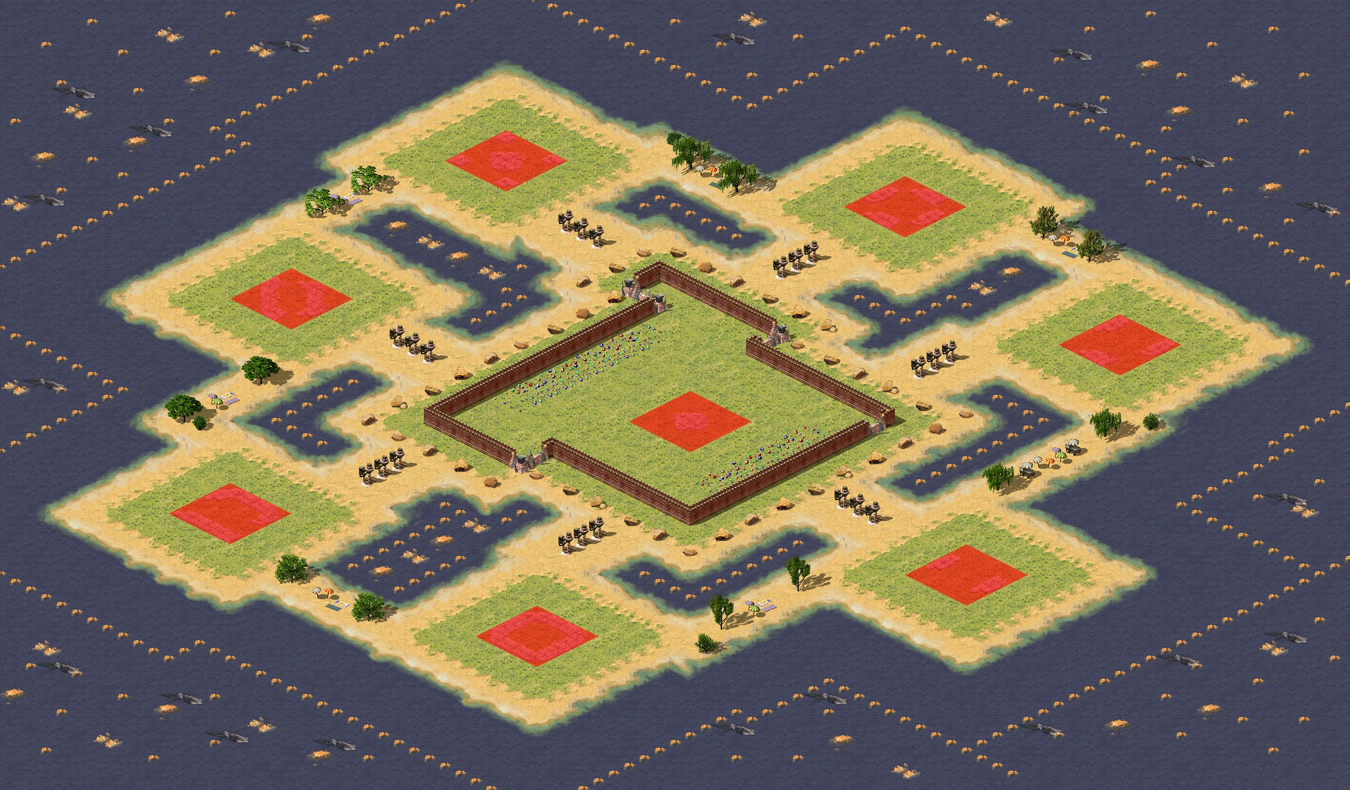 Rendered map: Siege With Ore