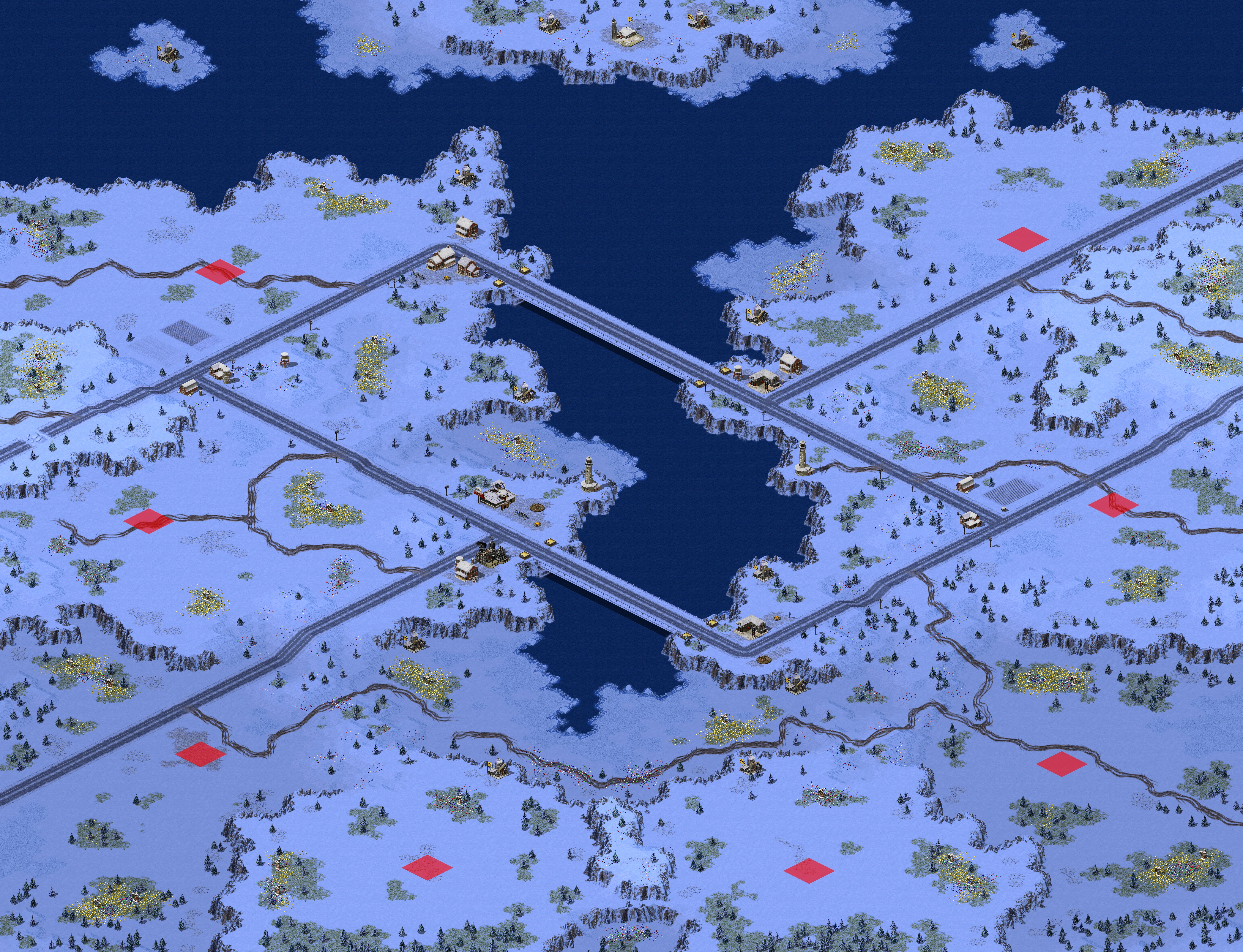 Rendered map: Next the North