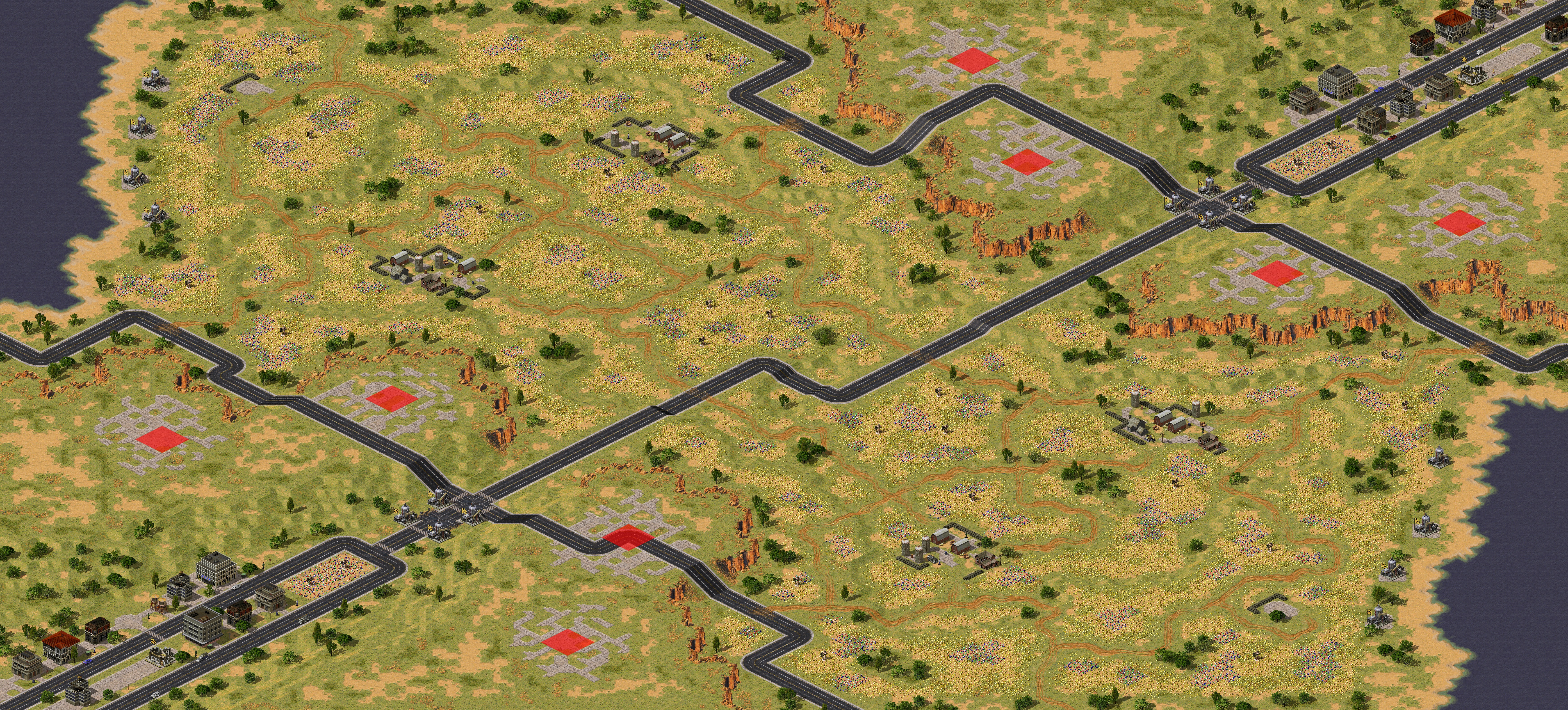 Rendered map: (8) Miners in the Sun