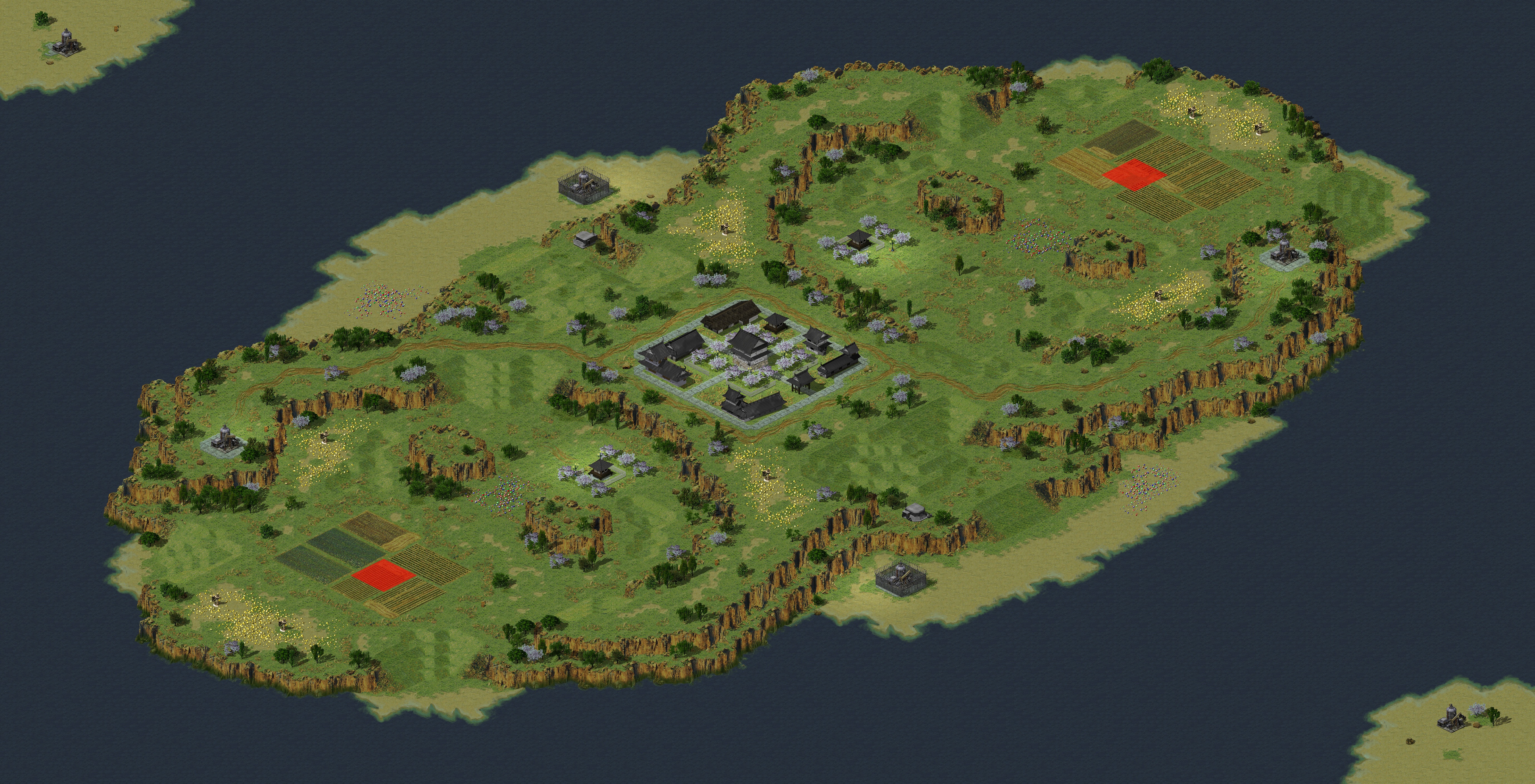 Rendered map: Turtle Village