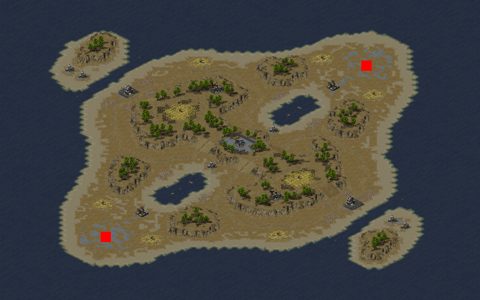 Rendered preview of Exhausted Isle