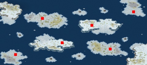 Rendered preview of Aleutian Islands 3v3