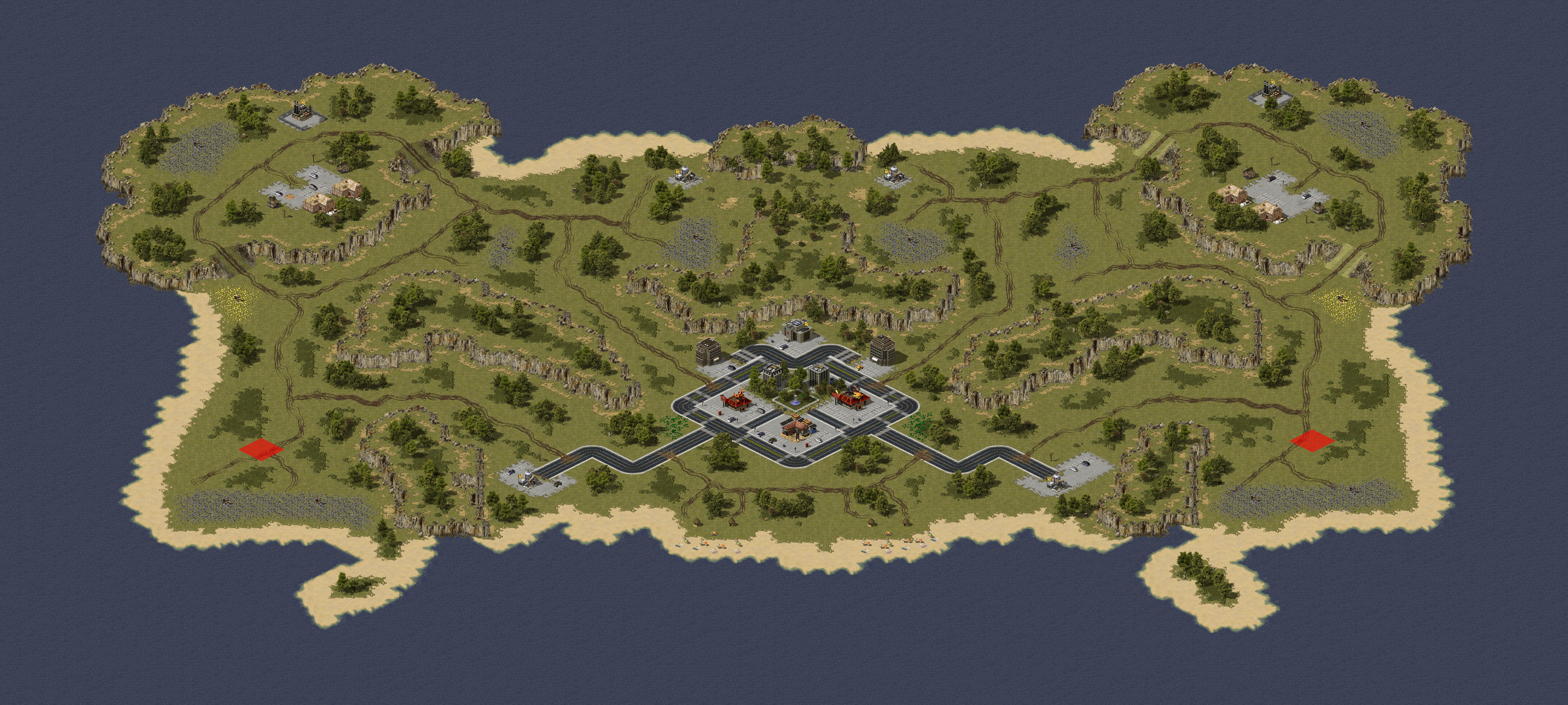 Rendered map: Cabana Republic