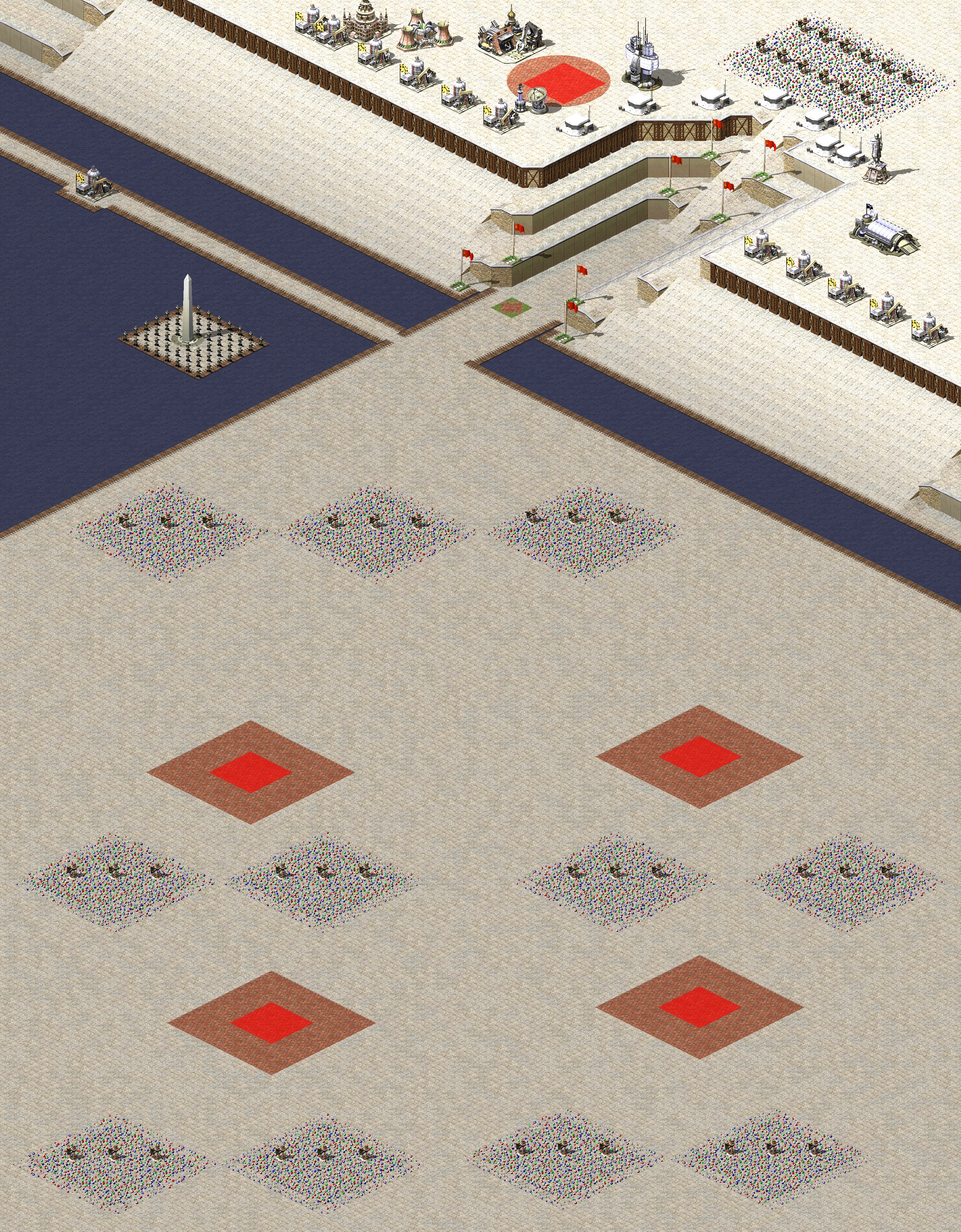 Rendered map: 1v4 Twisted Path