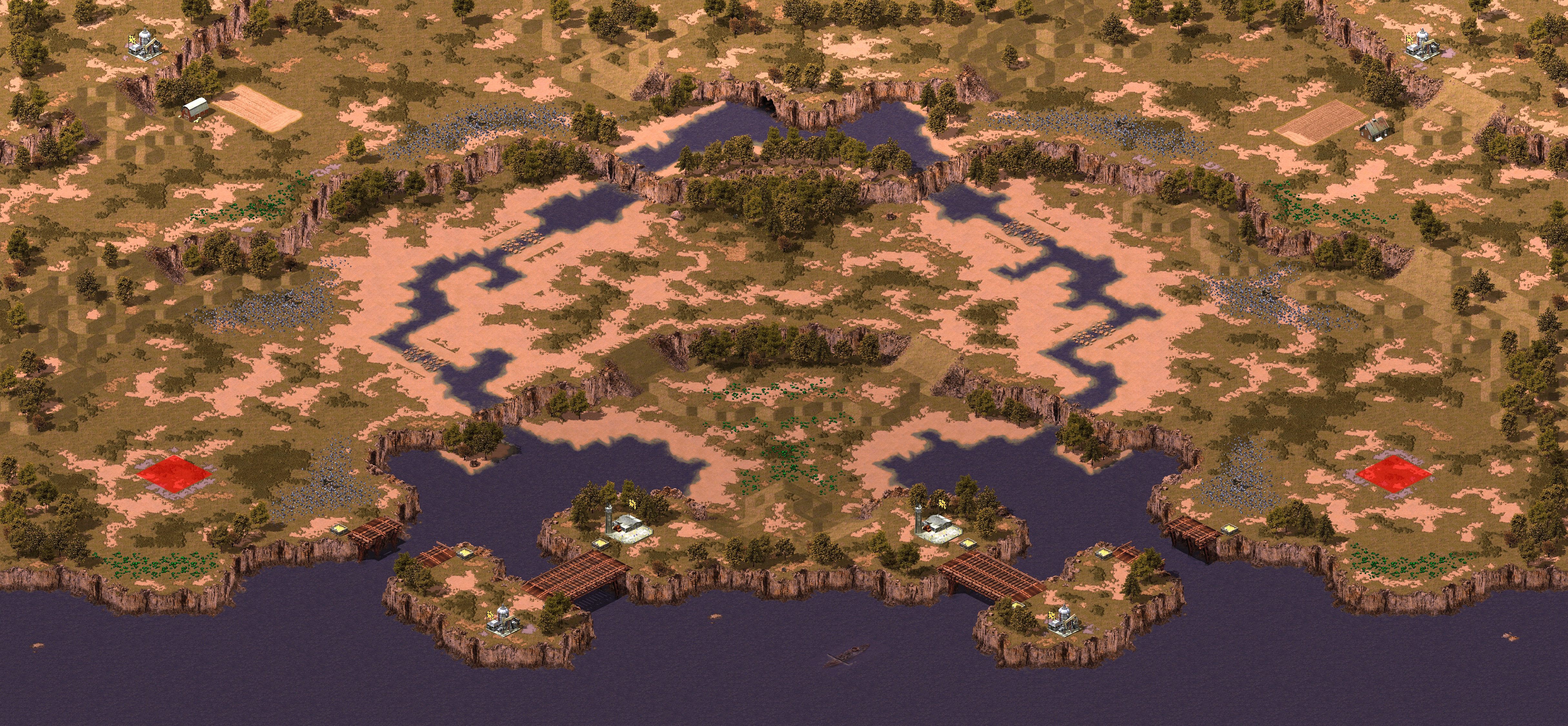 Rendered map: Pirate Bay