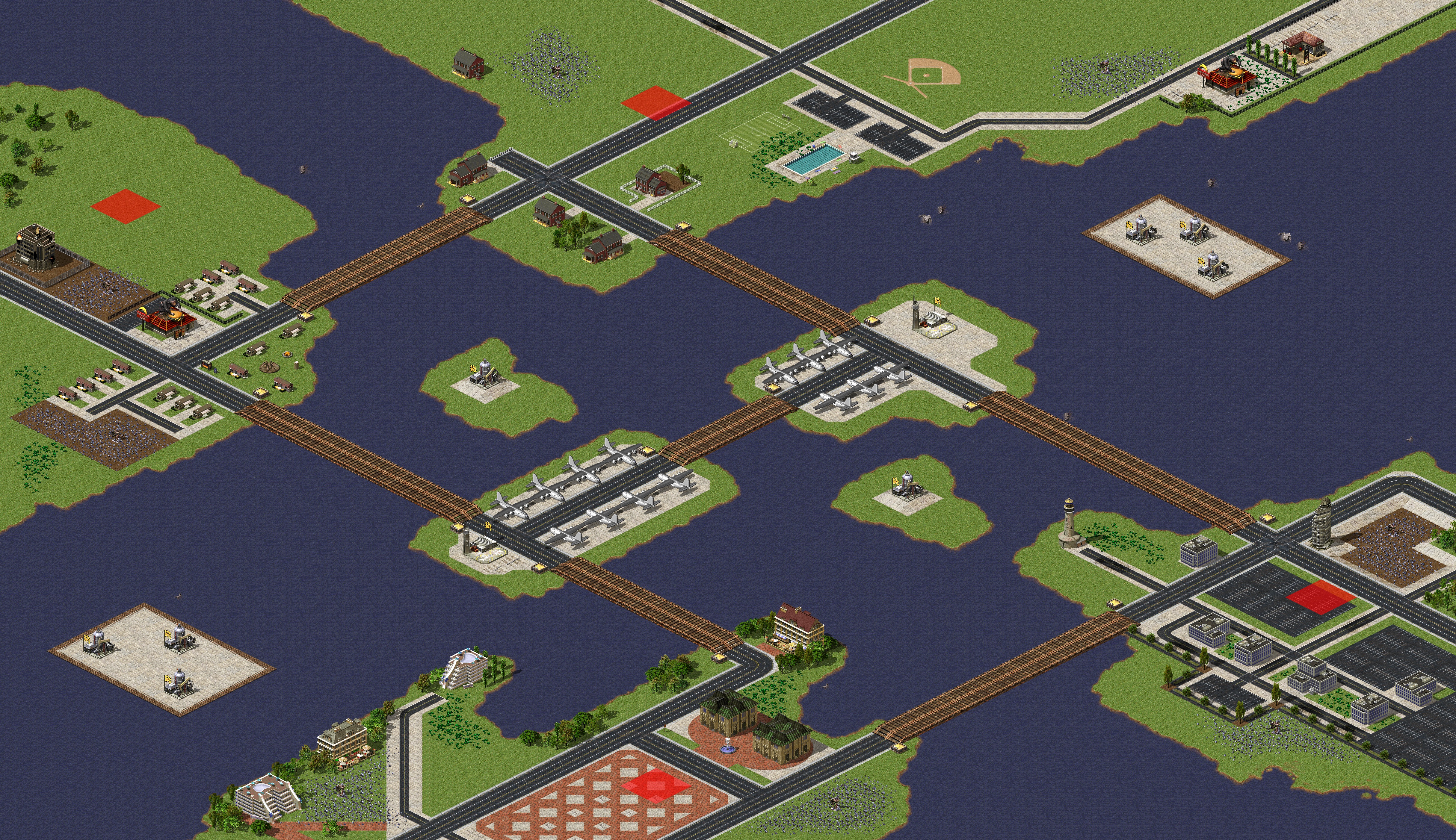 Rendered map: Oceanside
