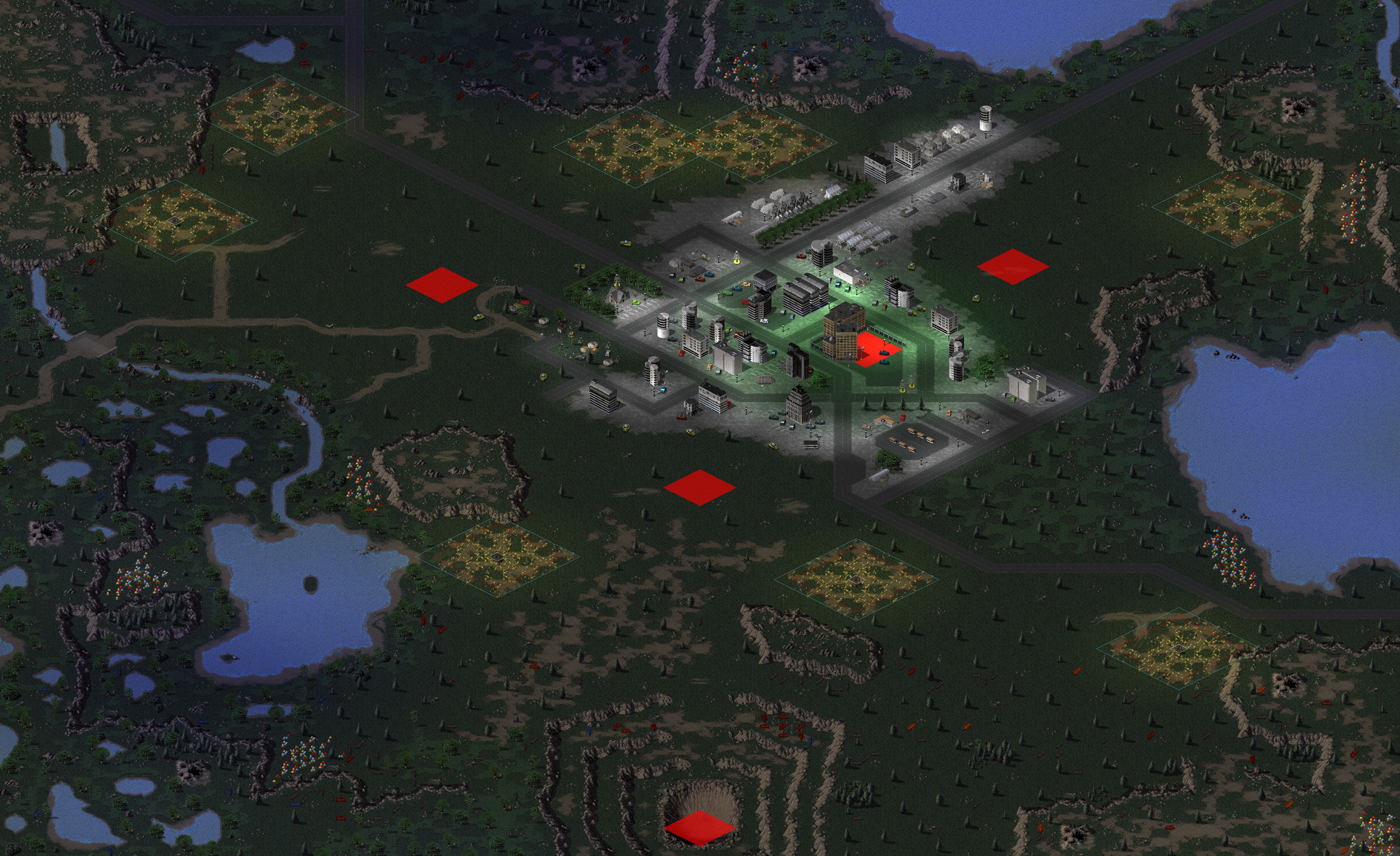 Rendered map: It Came From DTA II (Easy)