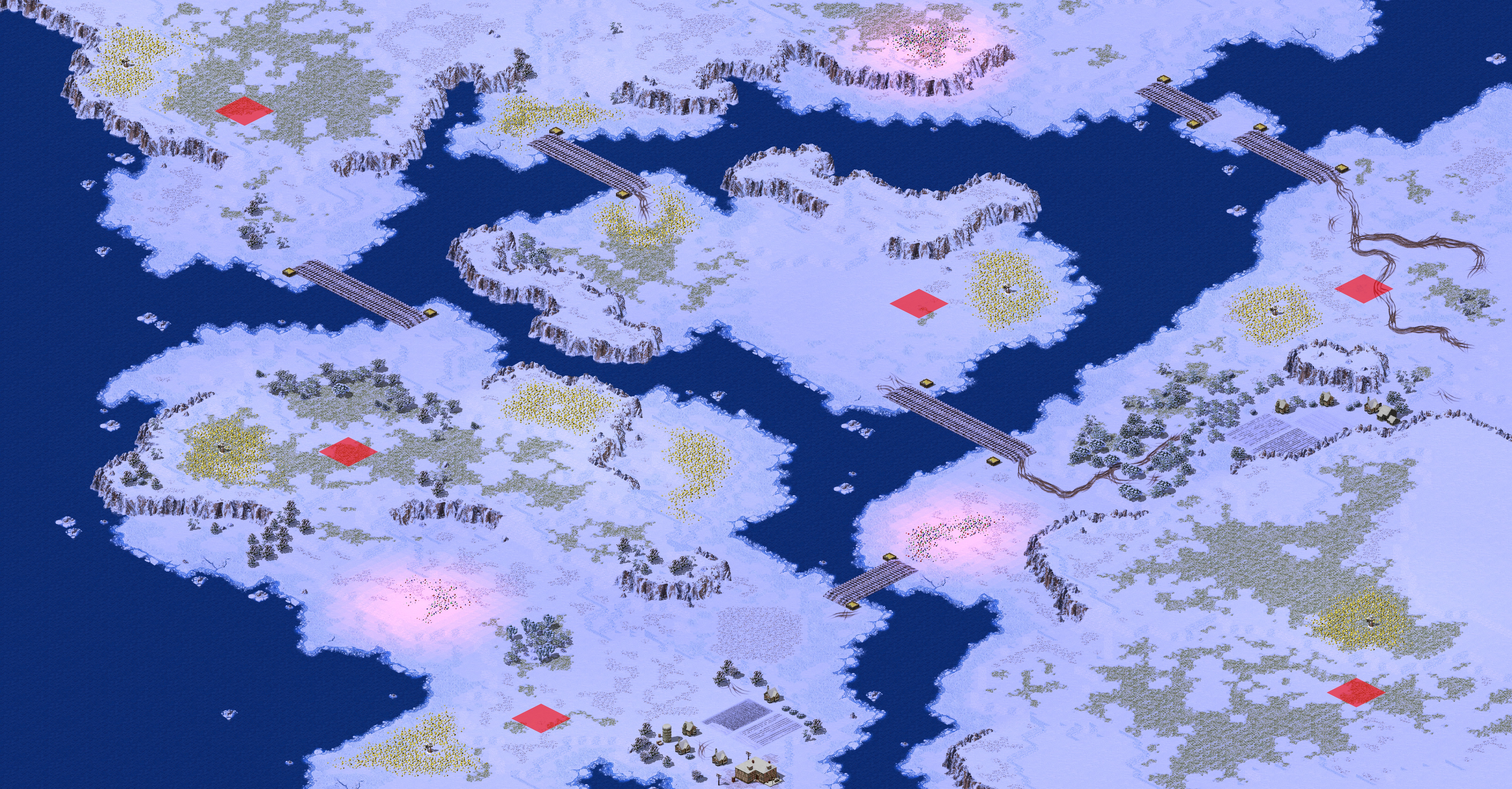 Rendered map: Siberian Wastes (6)