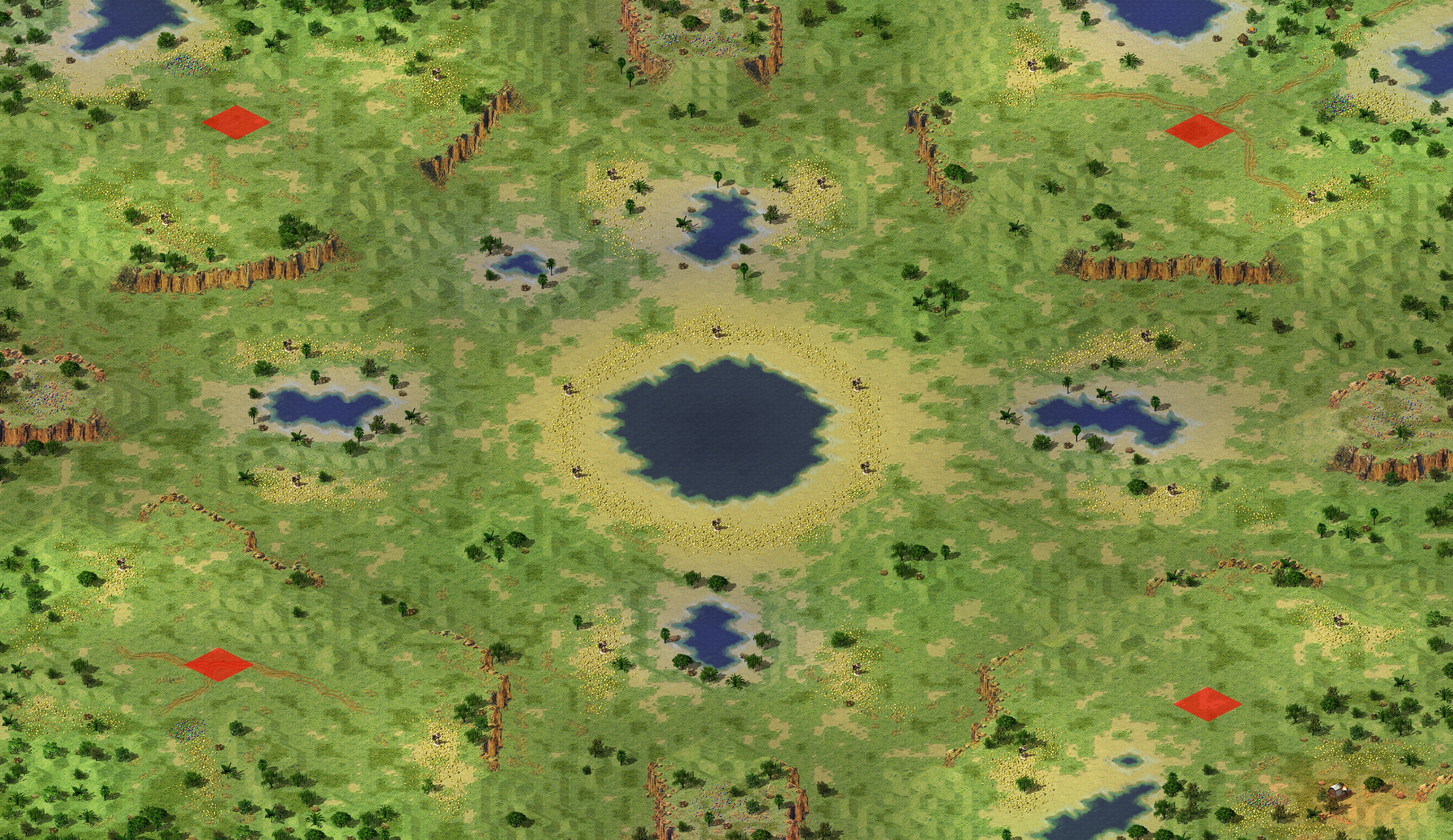 Rendered map: Distant Quasar