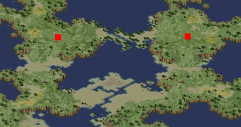 Rendered preview of Land on Water