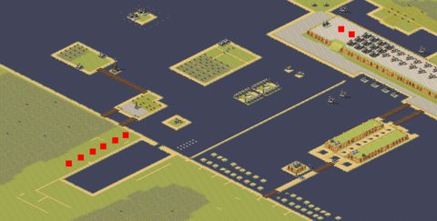 Rendered preview of 2 France vs 6 Yuri Island Assault