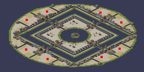 Rendered preview of Round Earth Square Heaven
