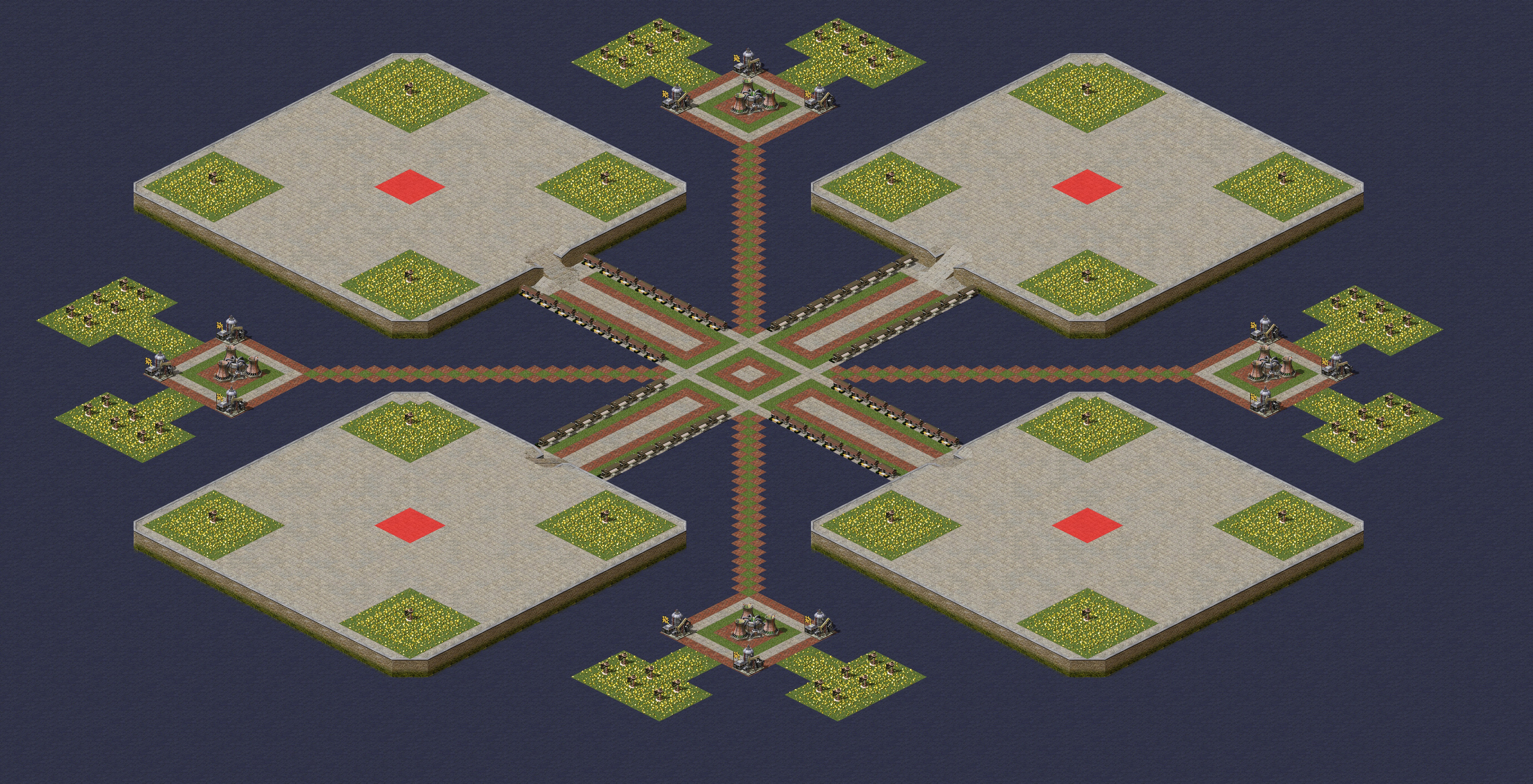 Rendered map: Ash Platform