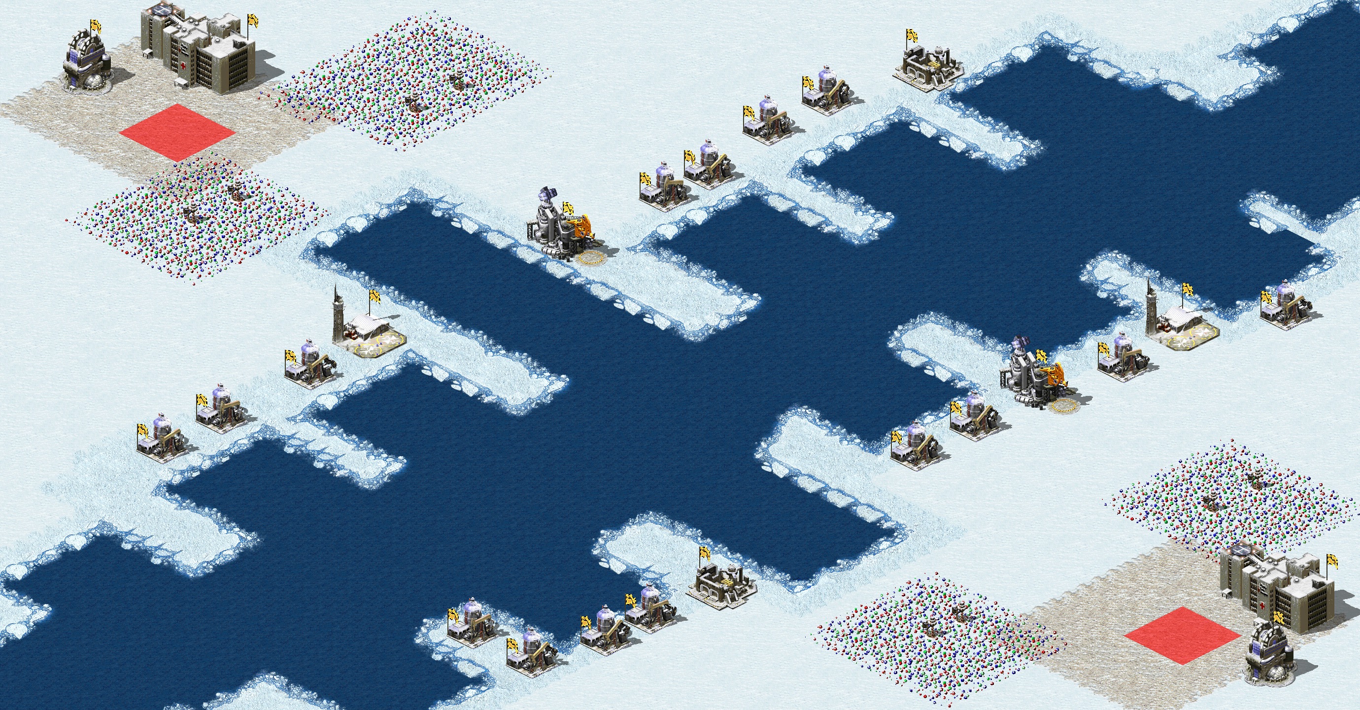 Rendered map: Jaws of Snow
