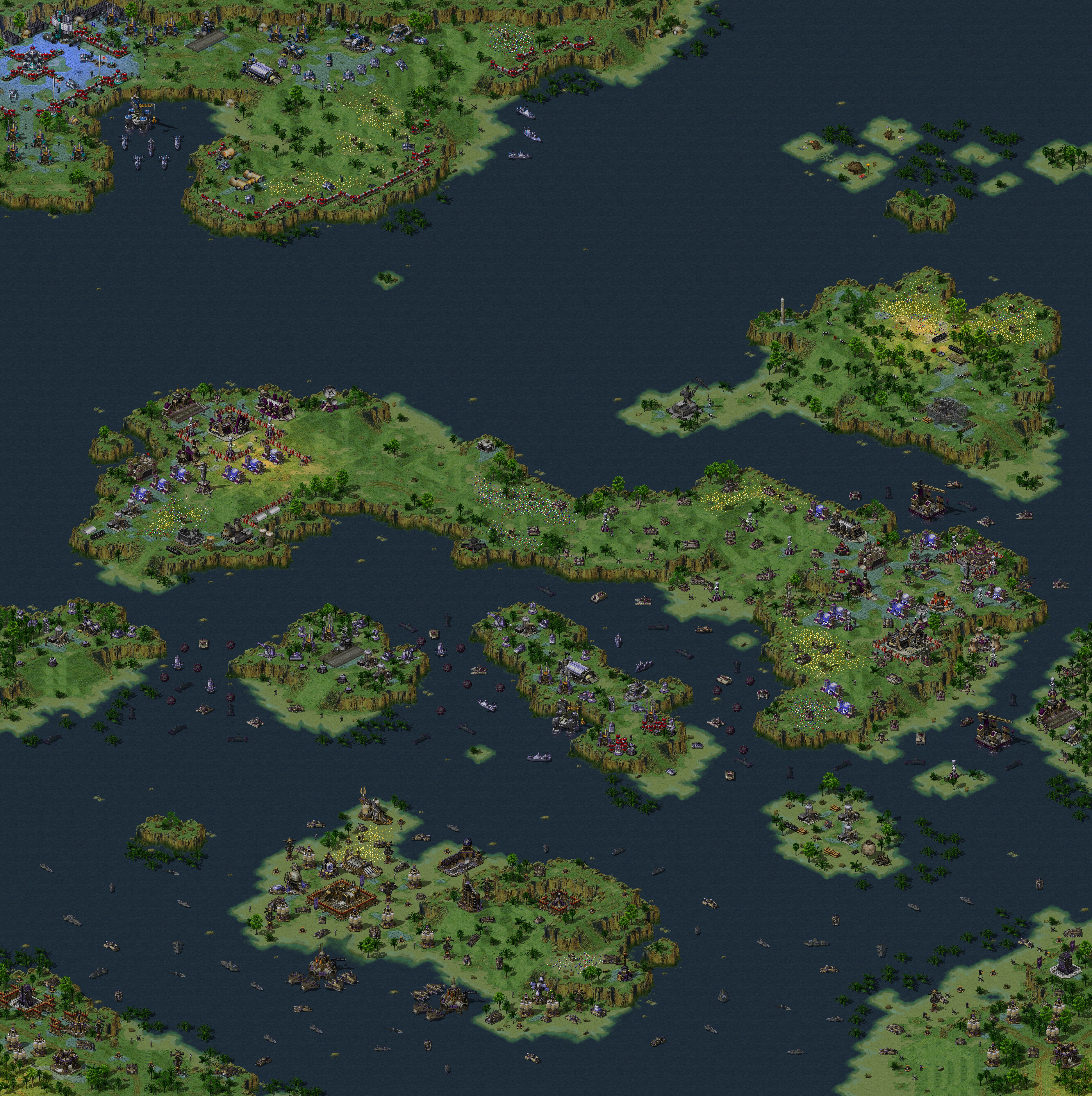 Rendered map: Allied Mission 19: Stormbringer