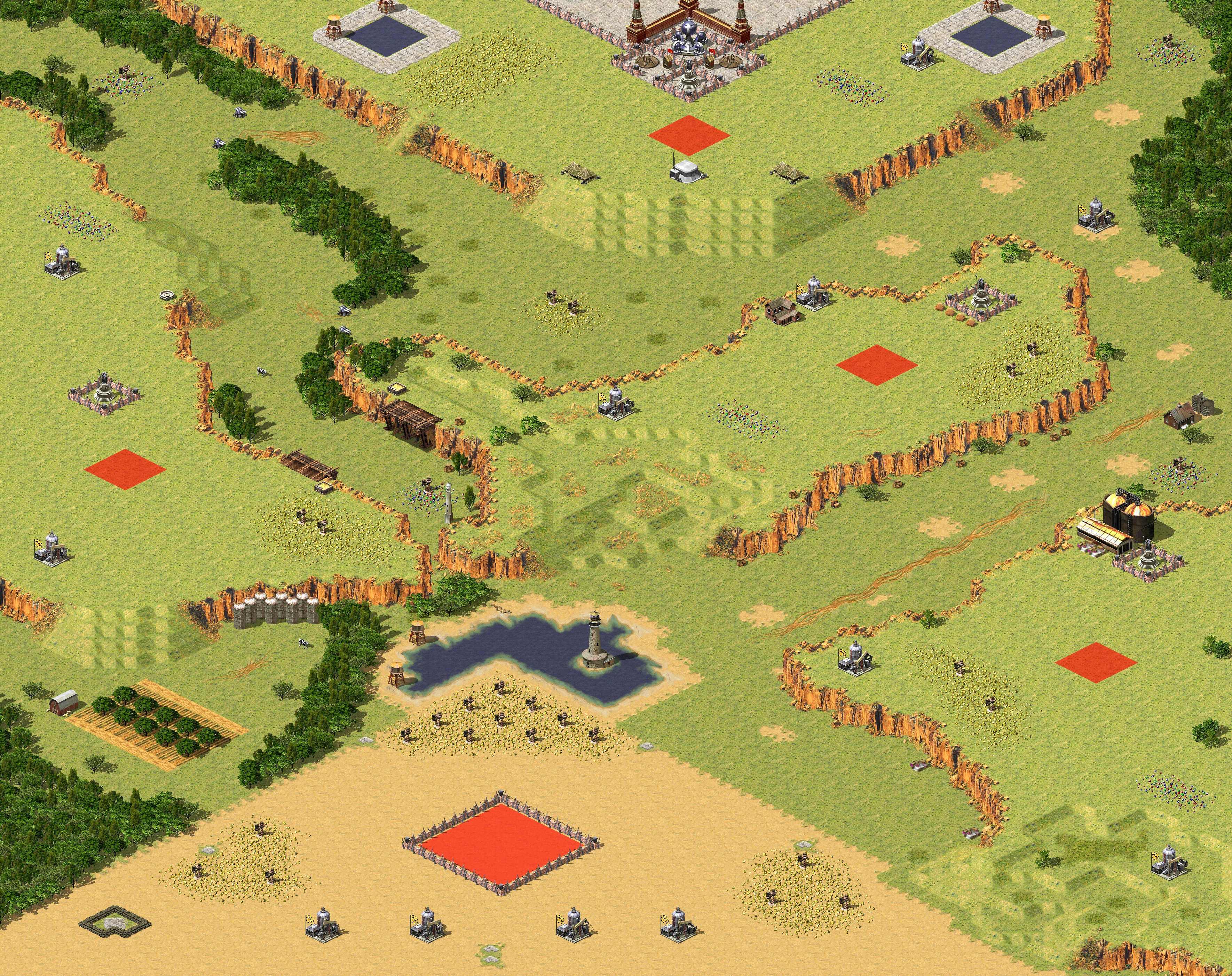 Rendered map: Emperor Training Diary 2 (4v4)