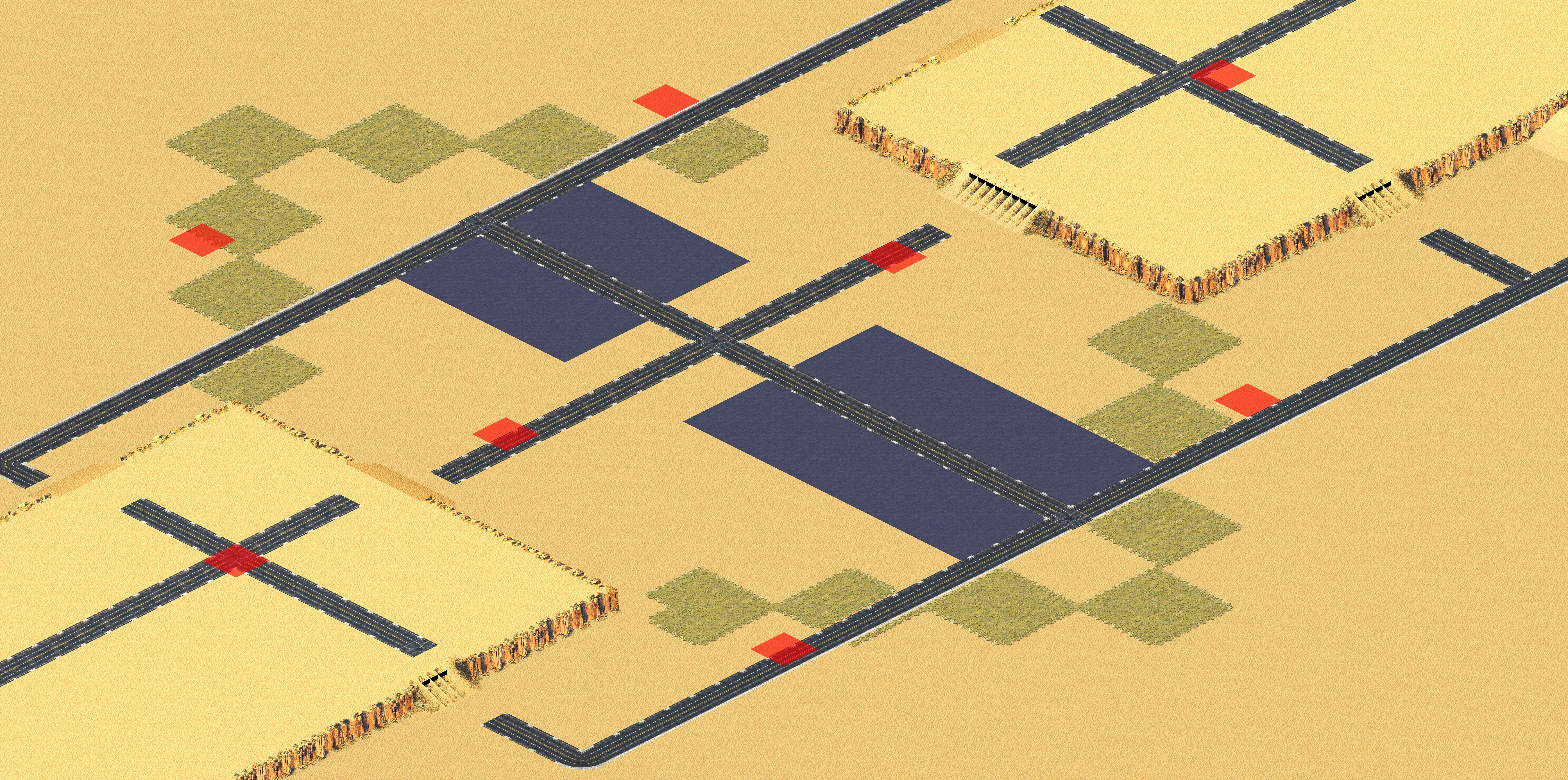 Rendered map: Mr. Lo's RA League Battle