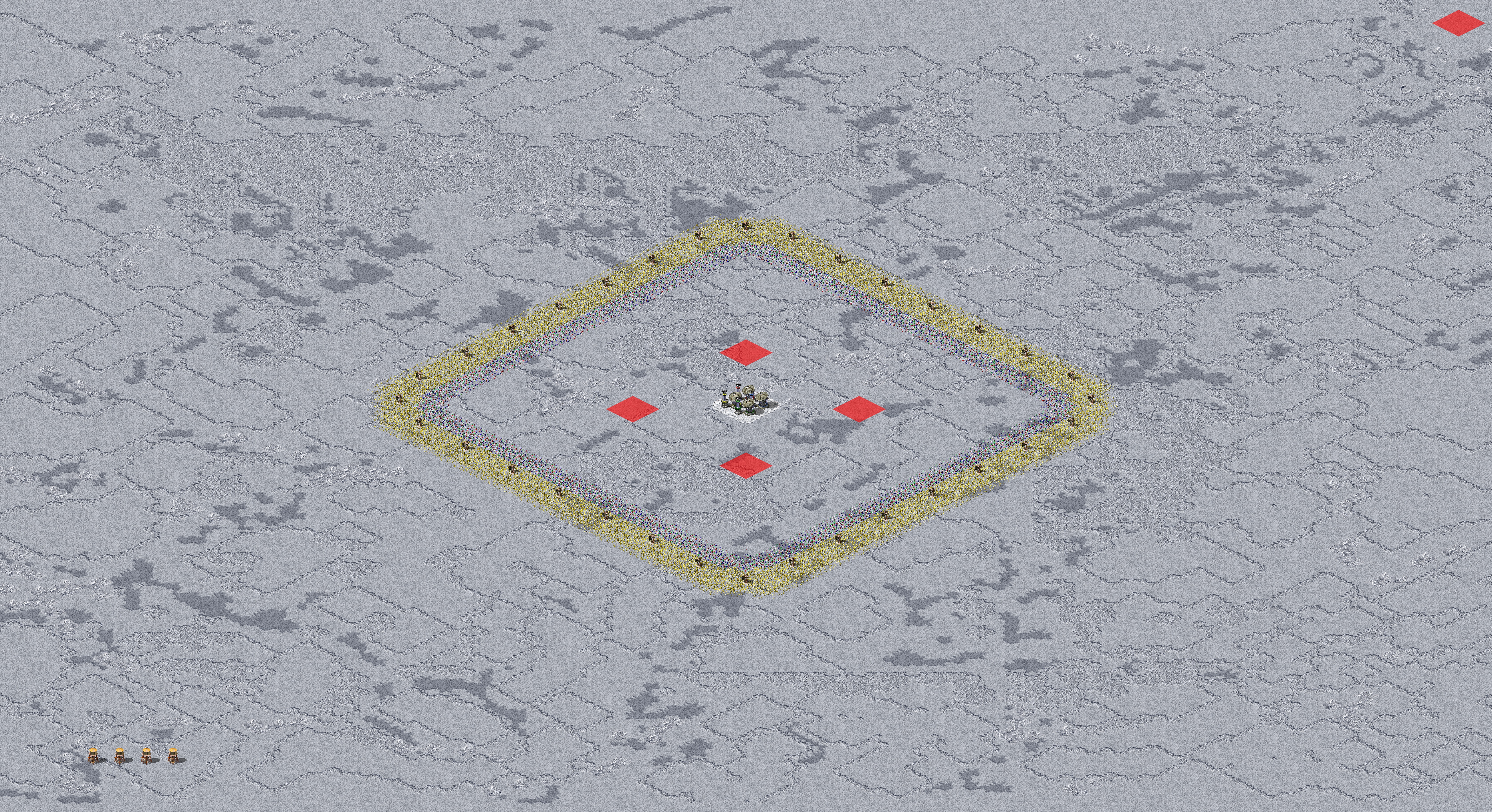 Rendered map: FlyingZ's Moon Breaker  All Team A
