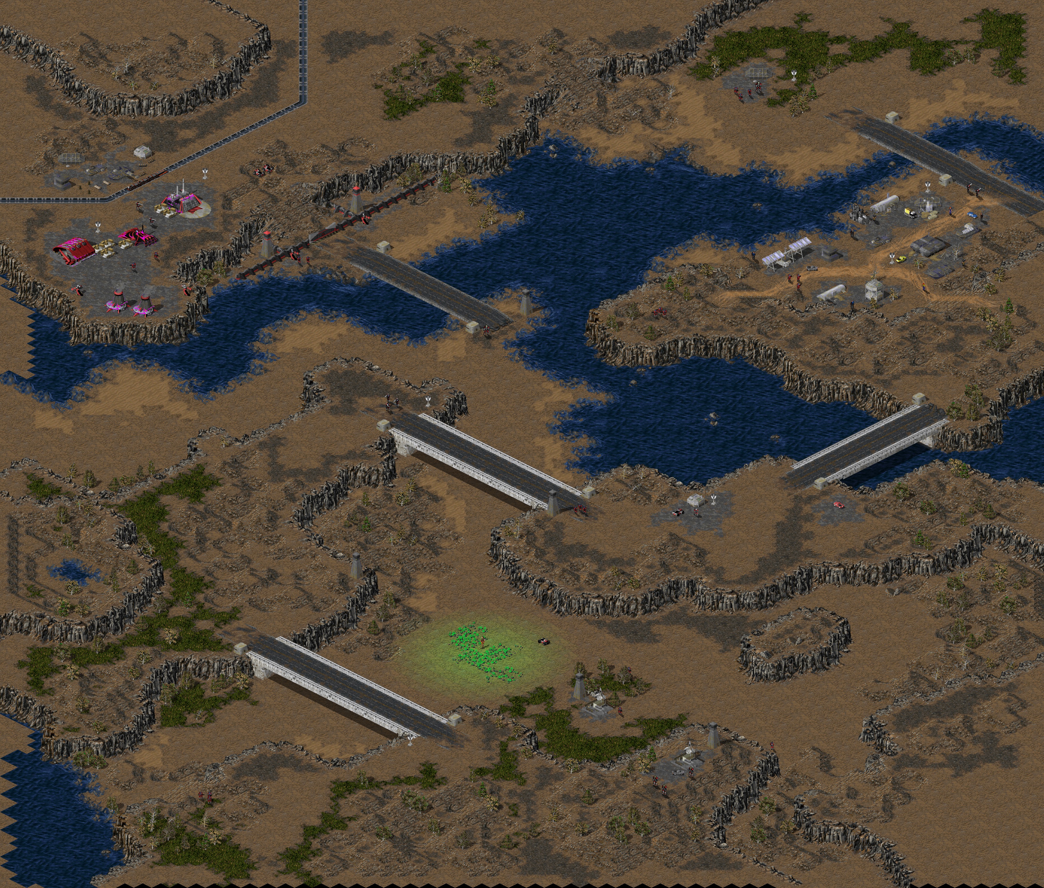 Rendered map: Capture Train Station