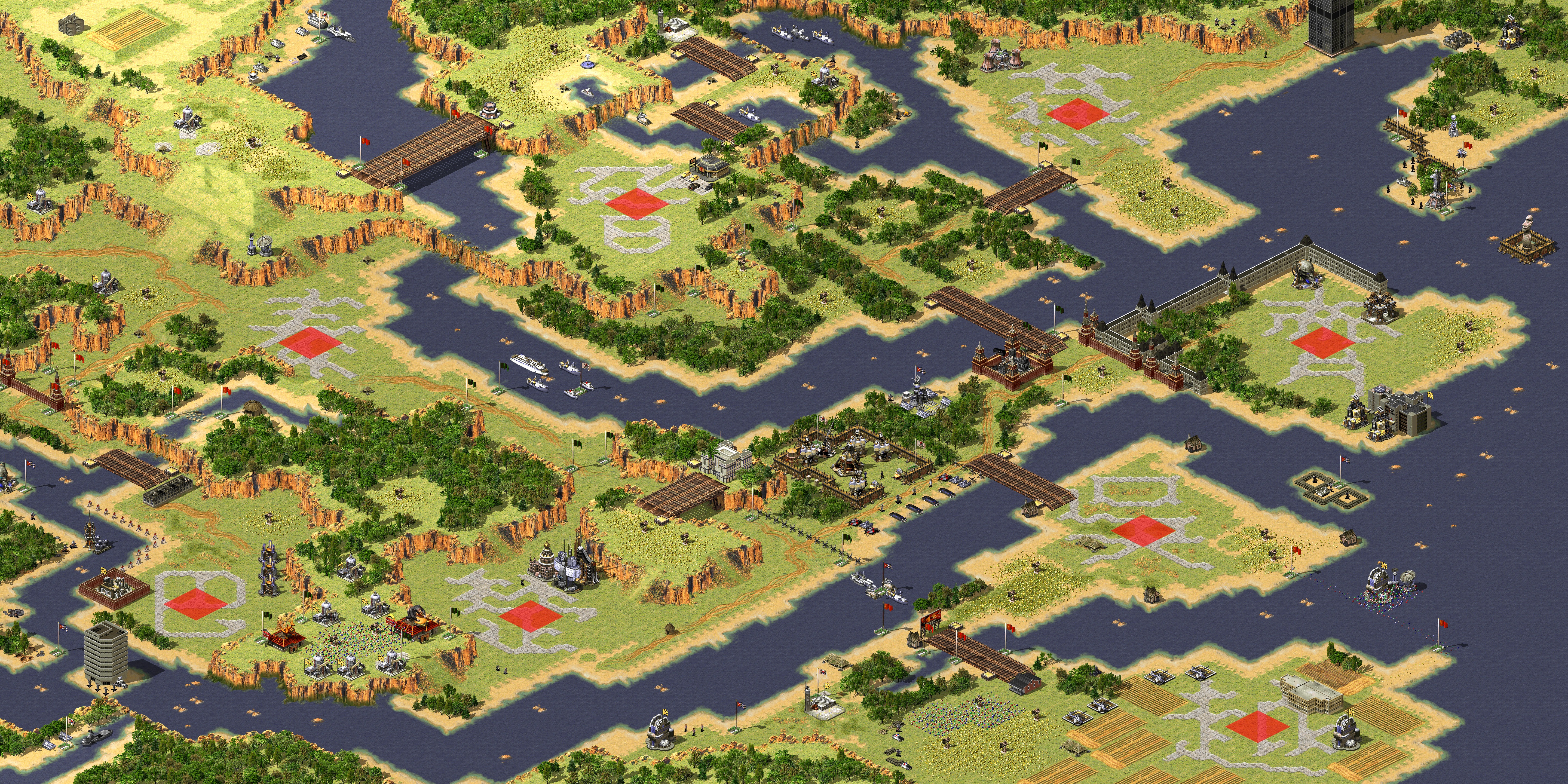 Rendered map: Eastern Zhou Chronicles