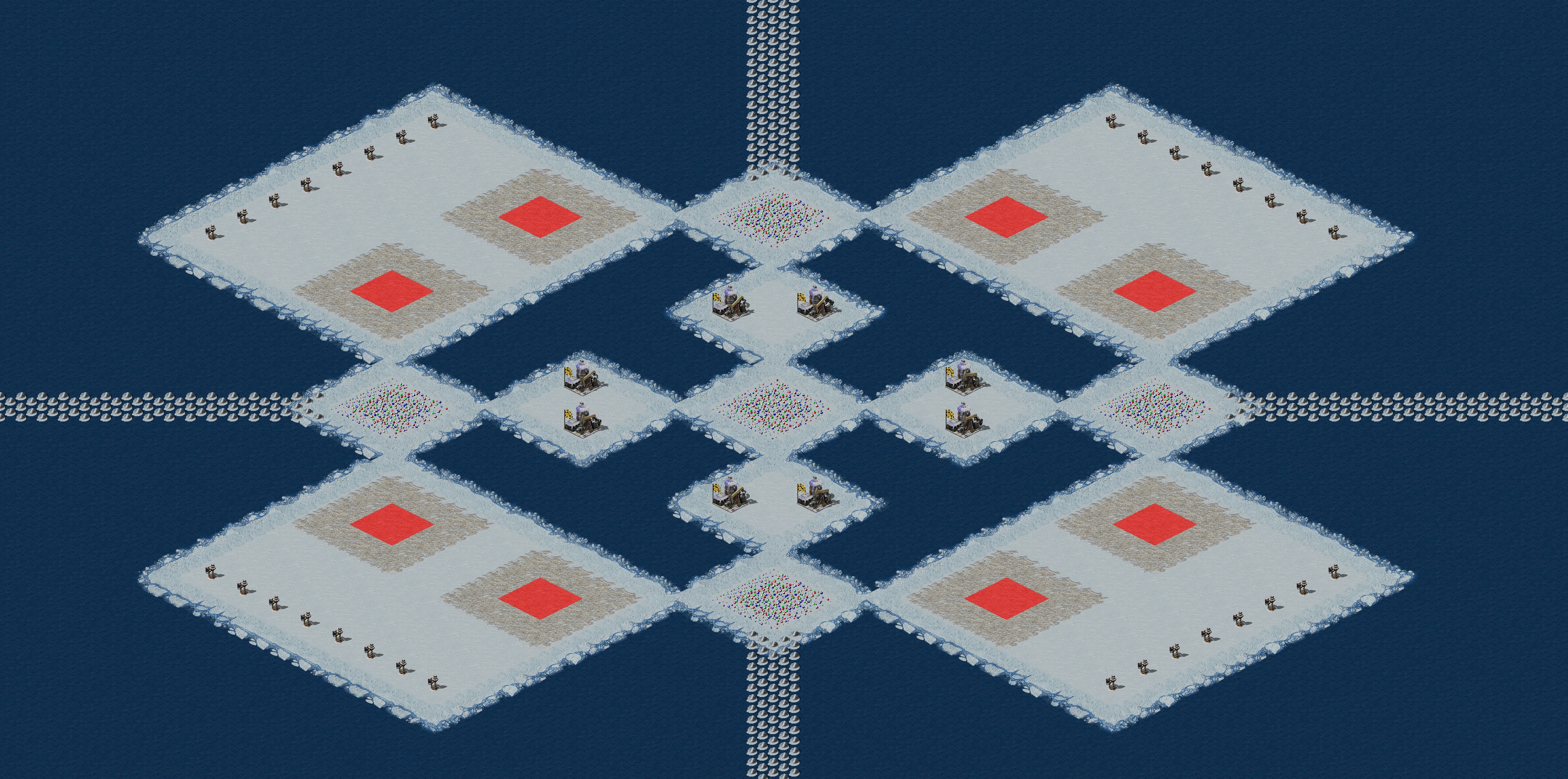 Rendered map: Dragon and Phoenix