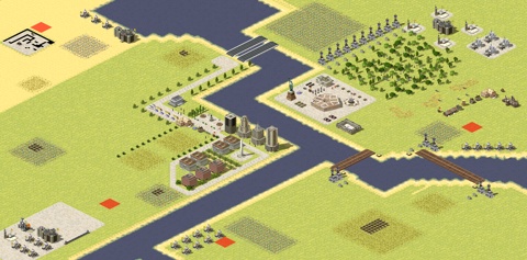 Rendered preview of Four-Way Standoff