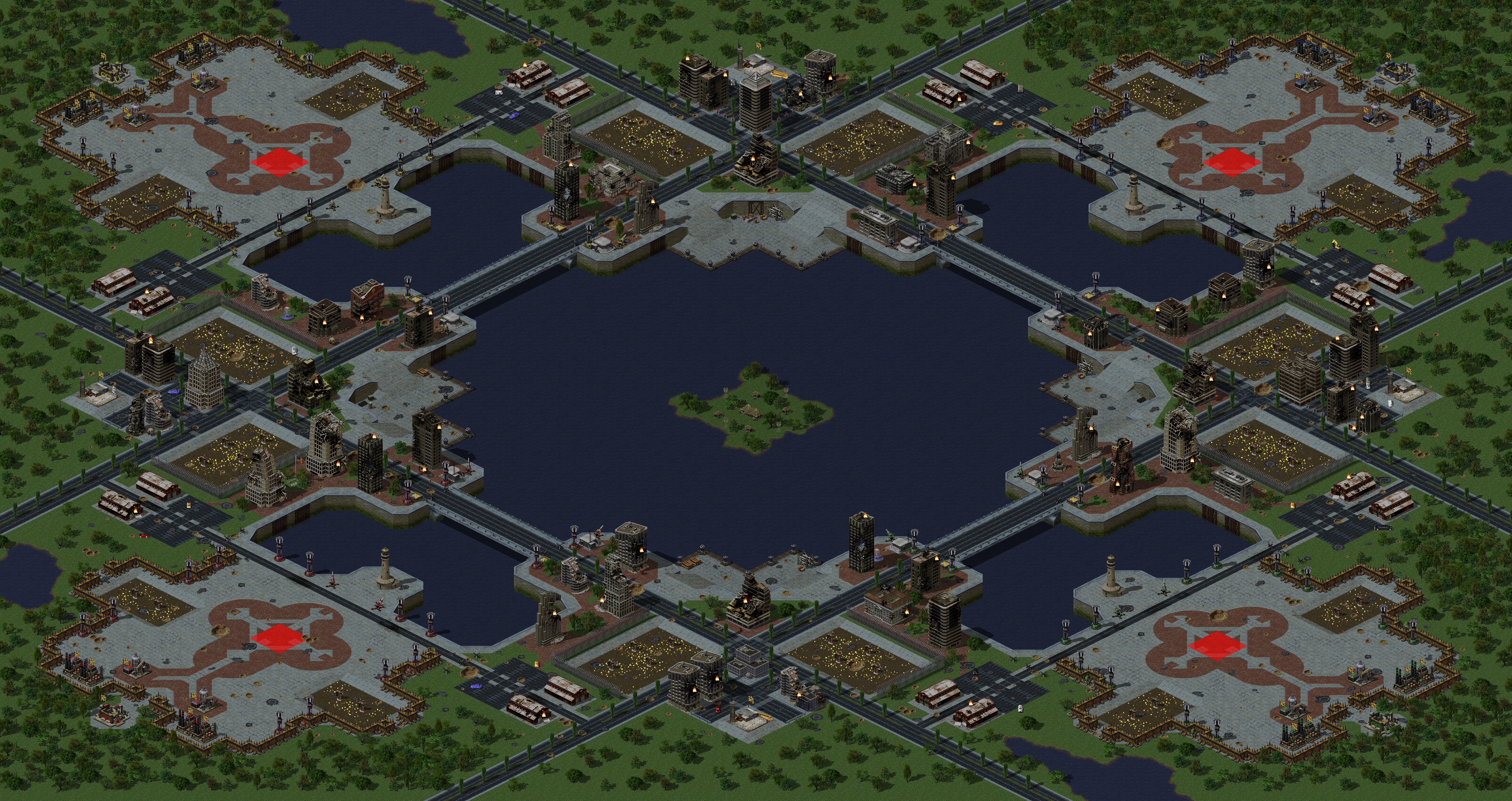 Rendered map: Moonlit Bay - Aftermath