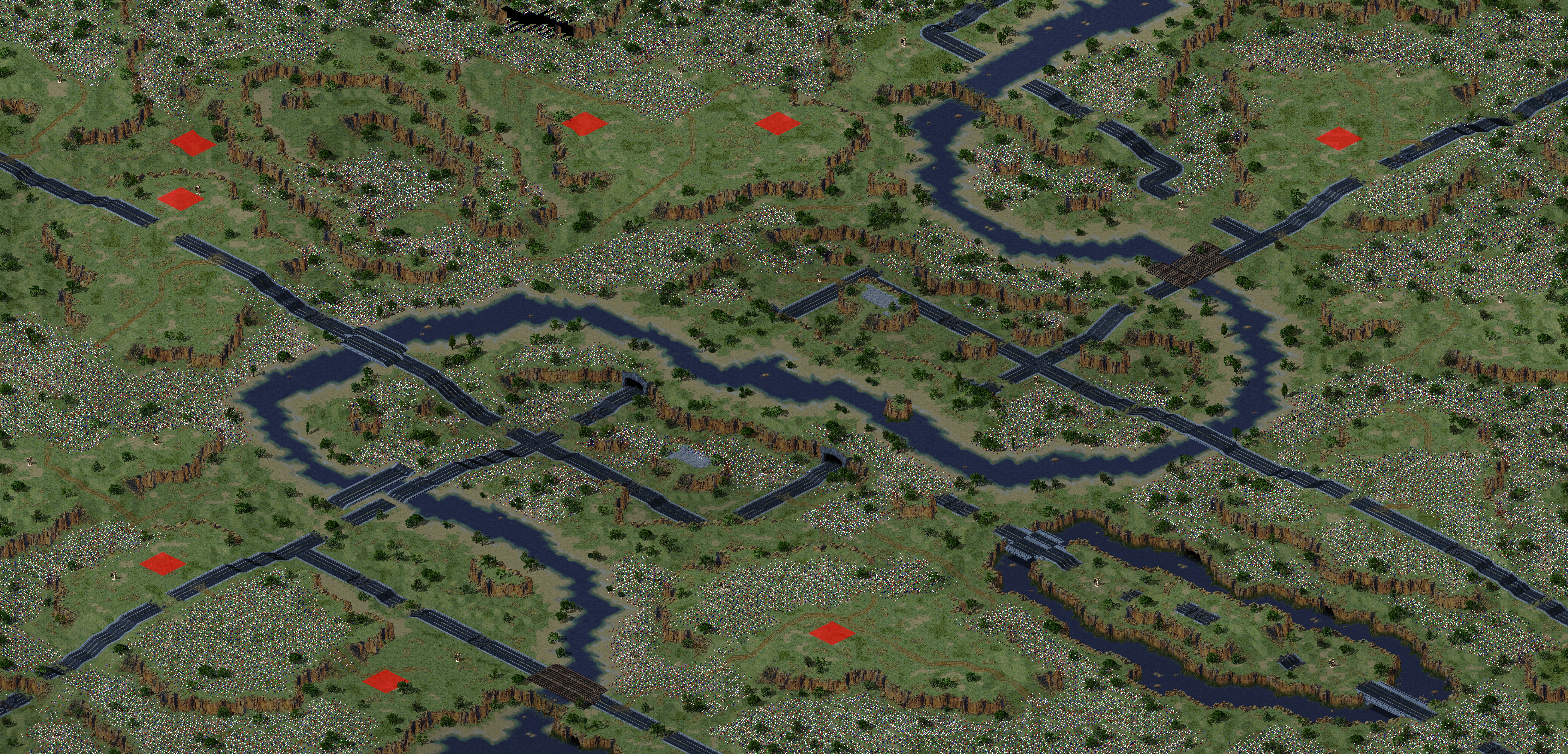 Rendered map: Peace BabyQ Long March 1.0 Resource