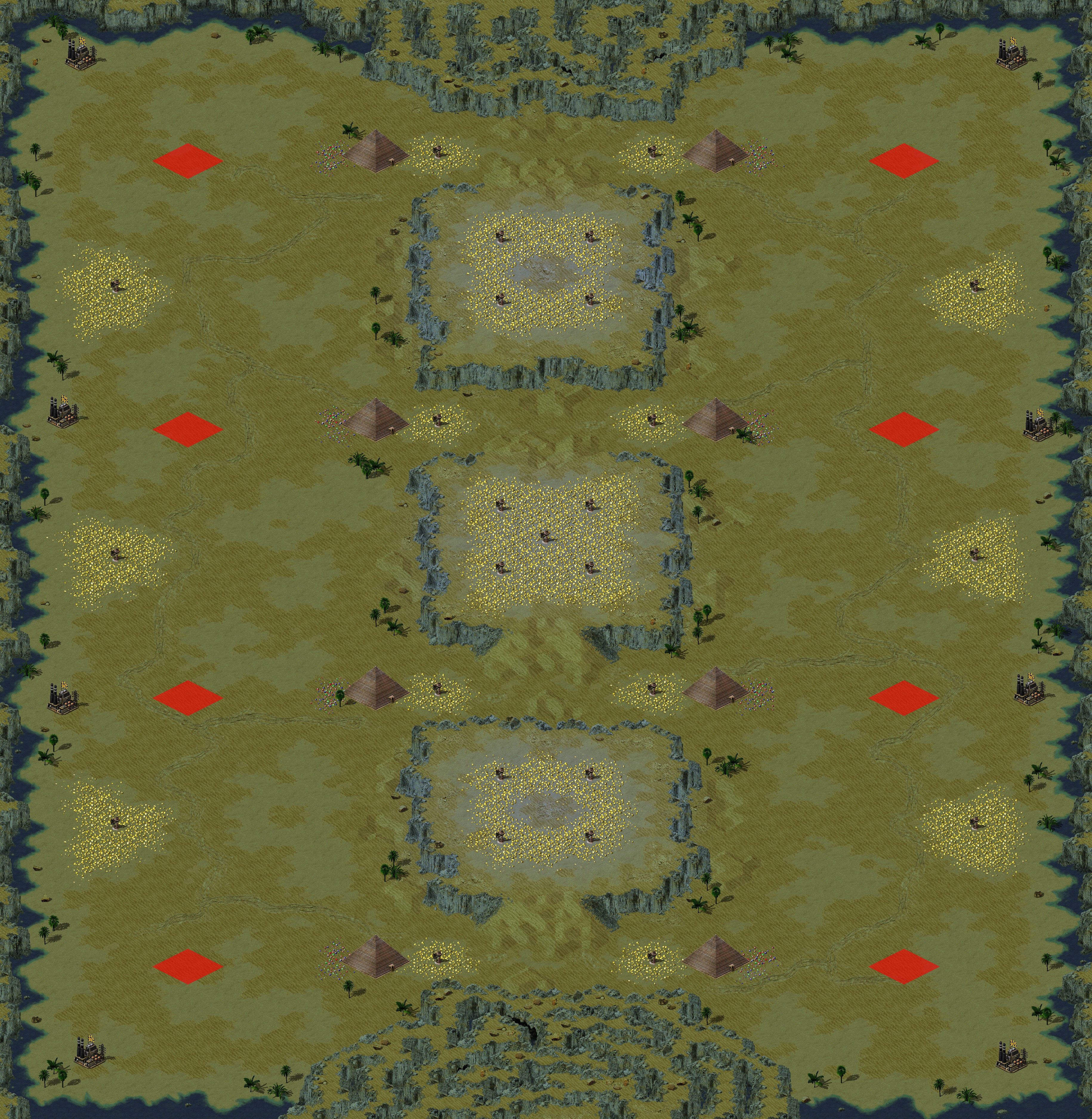 Rendered map: More of Egypt