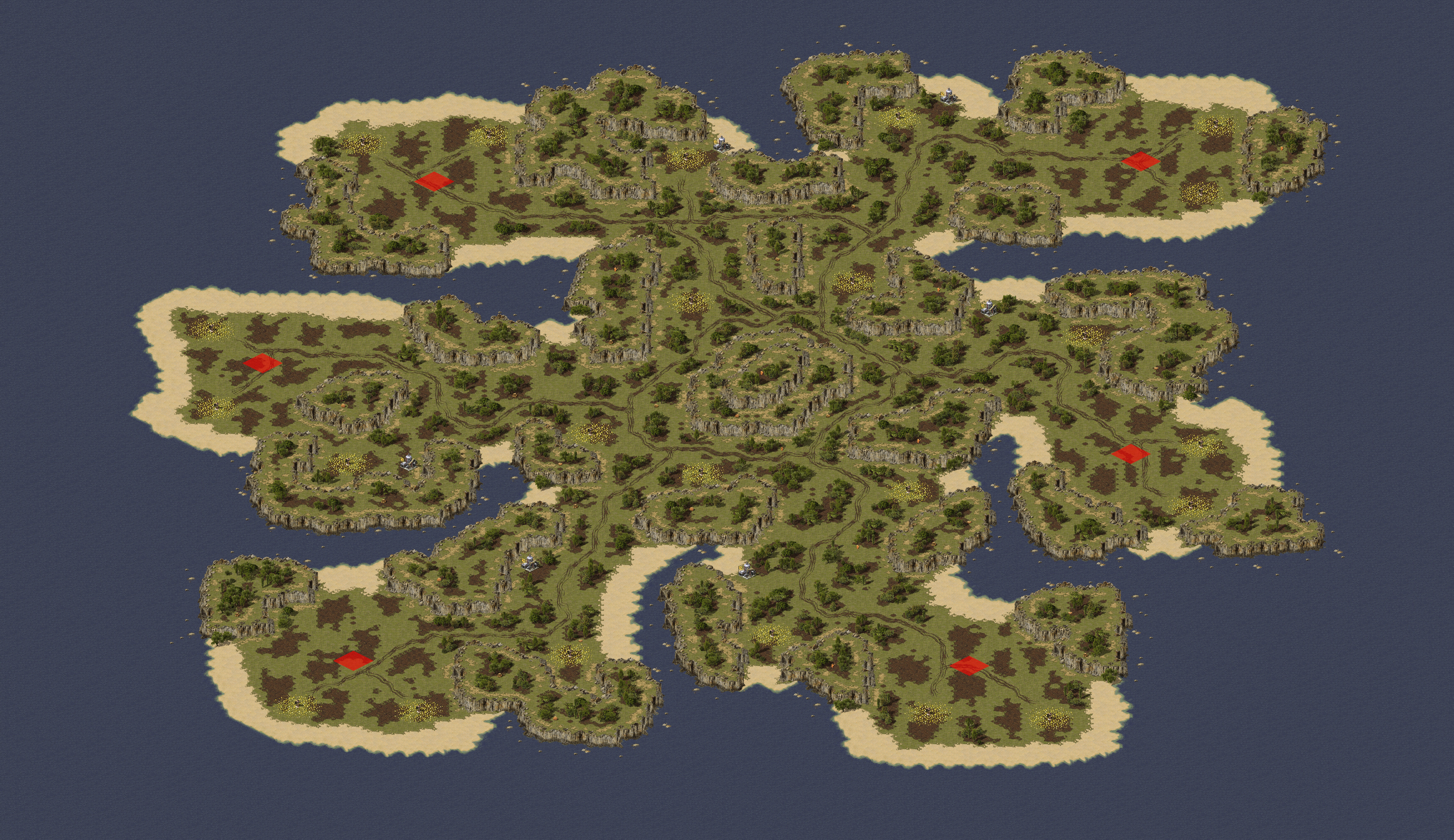 Rendered map: Magmageddon (2-6)