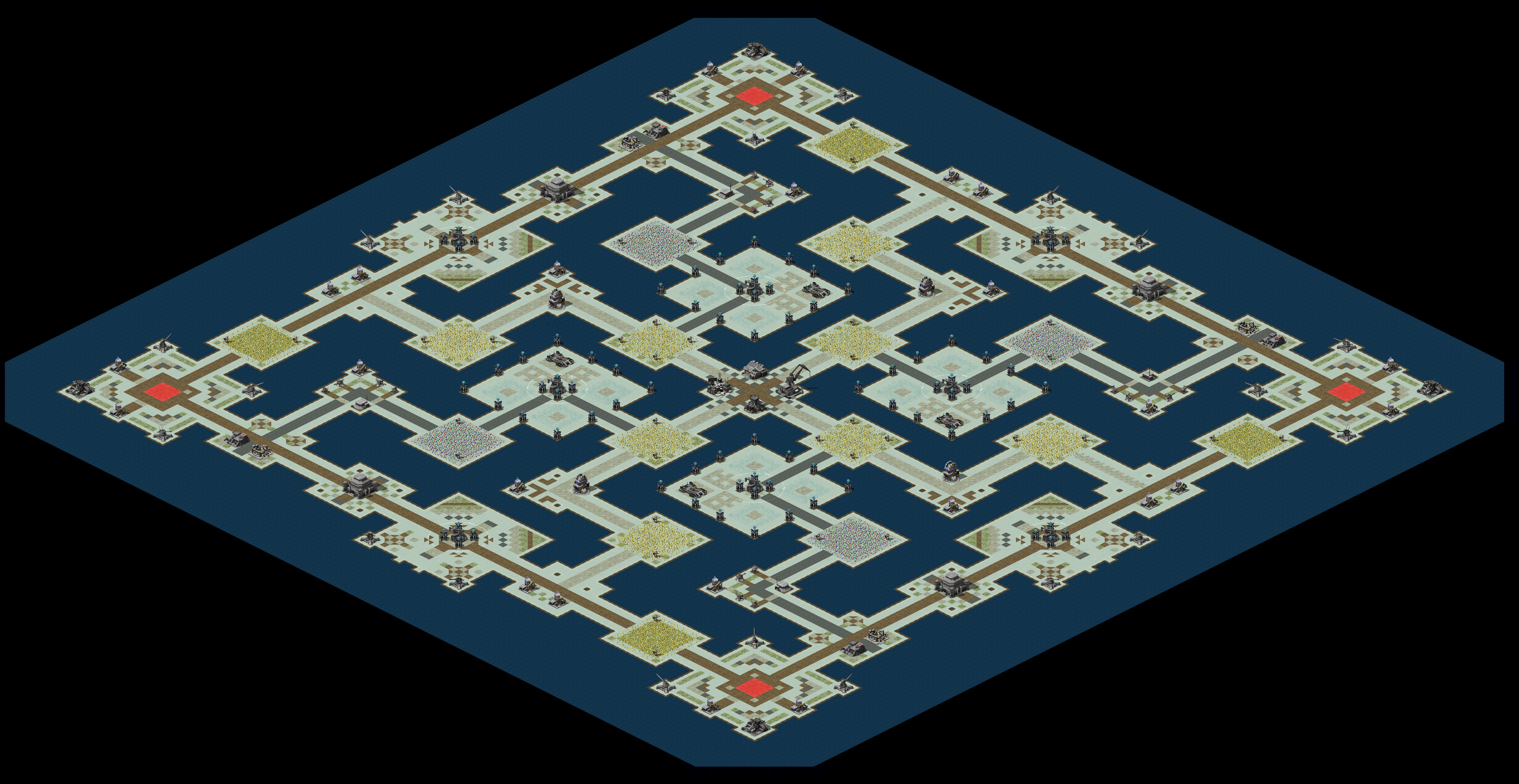 Rendered map: BizarroGrid