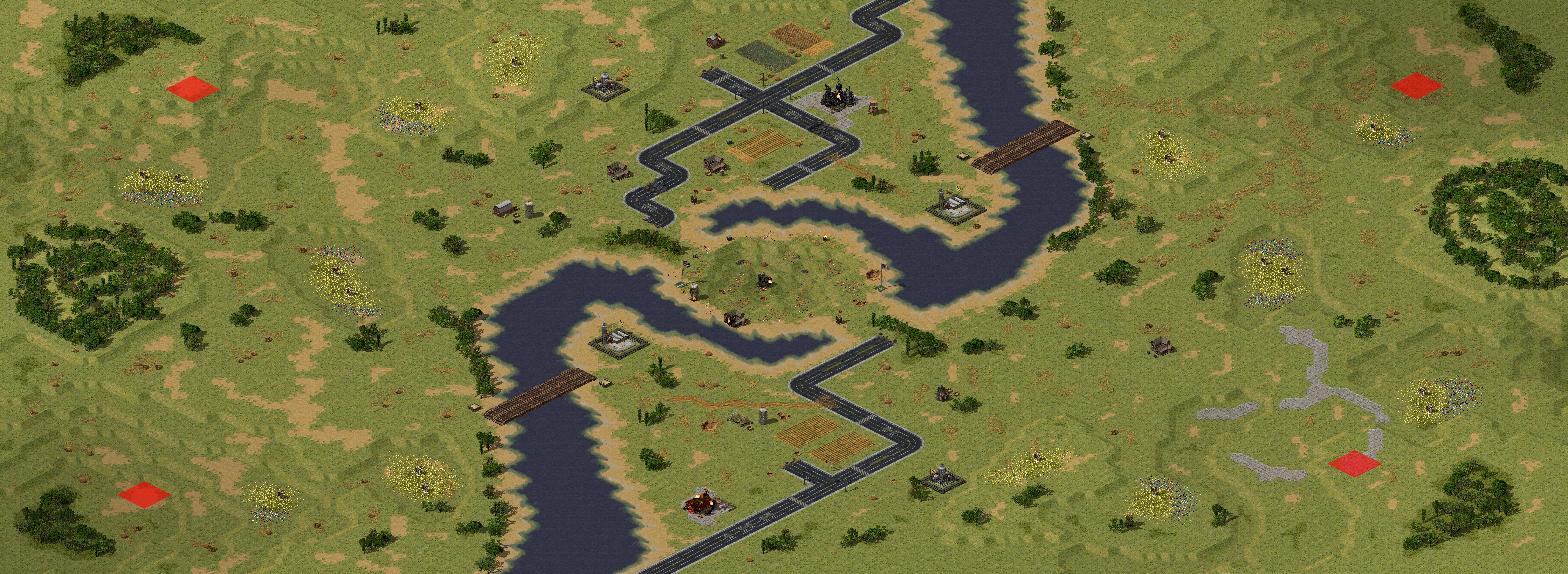 Rendered map: Meteor Crater